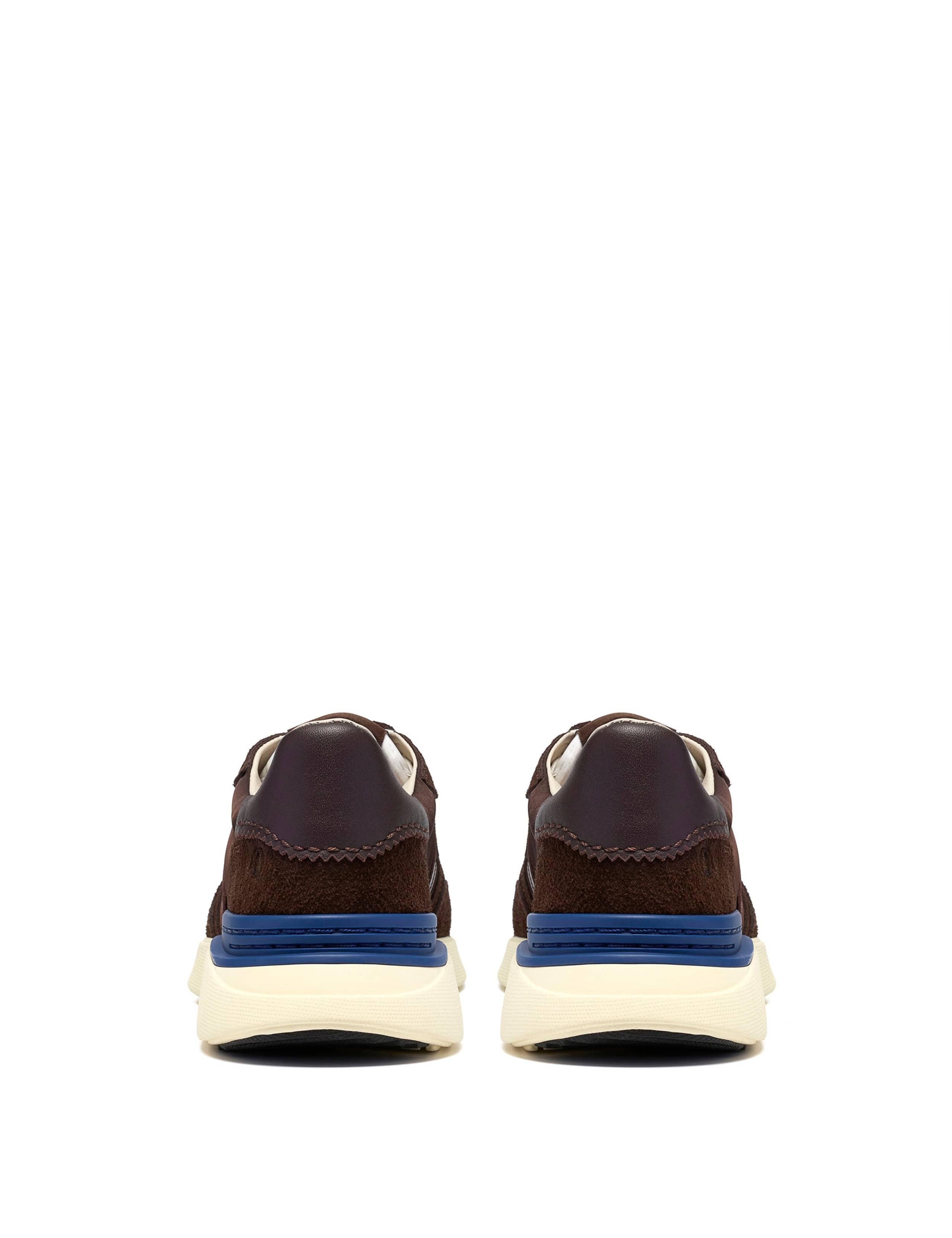 Suede Lace Up Retro Trainers 6 of 7