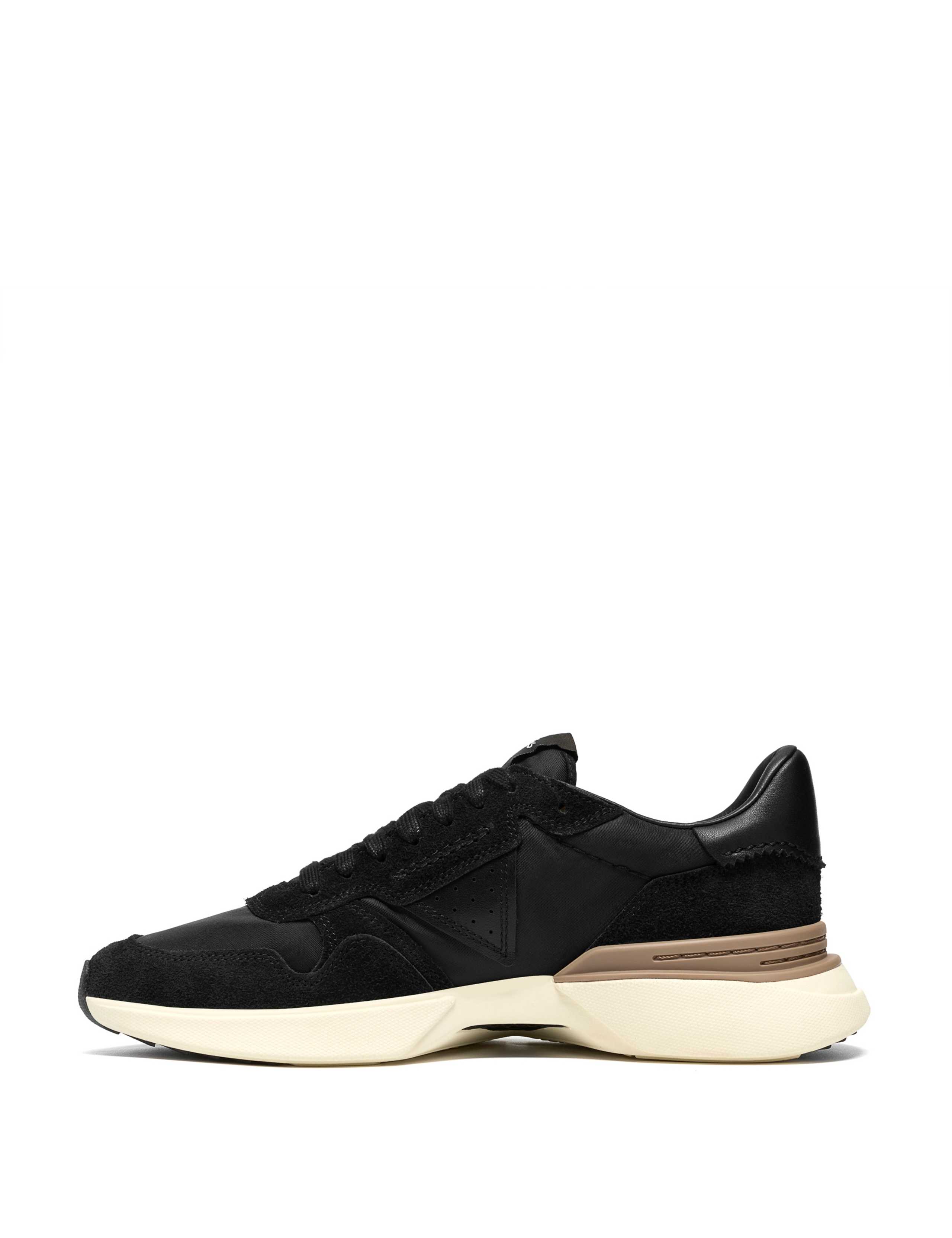Suede Lace Up Retro Trainers 5 of 7