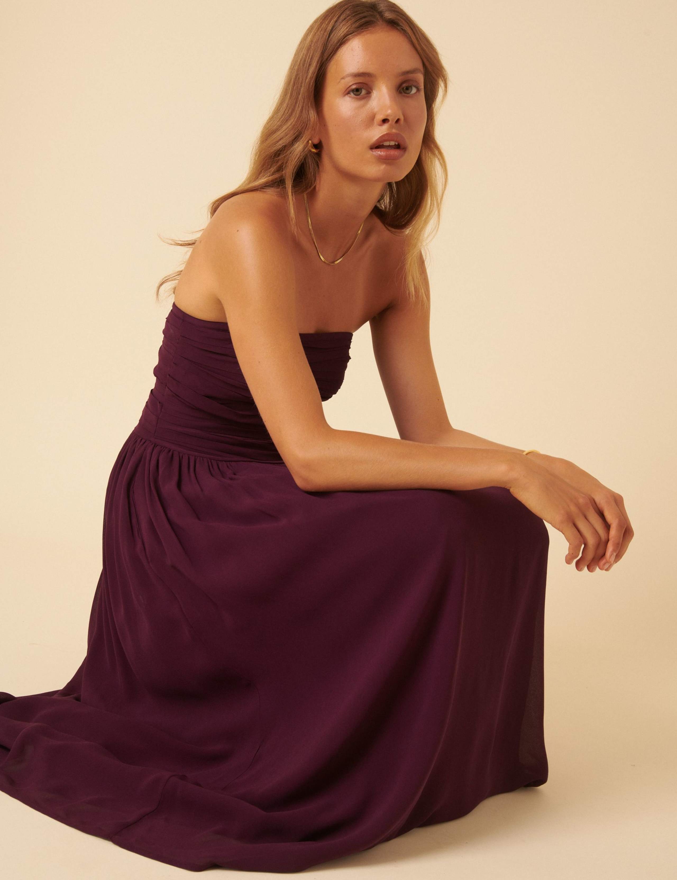 Strappy Midi Waisted Dress 5 of 5