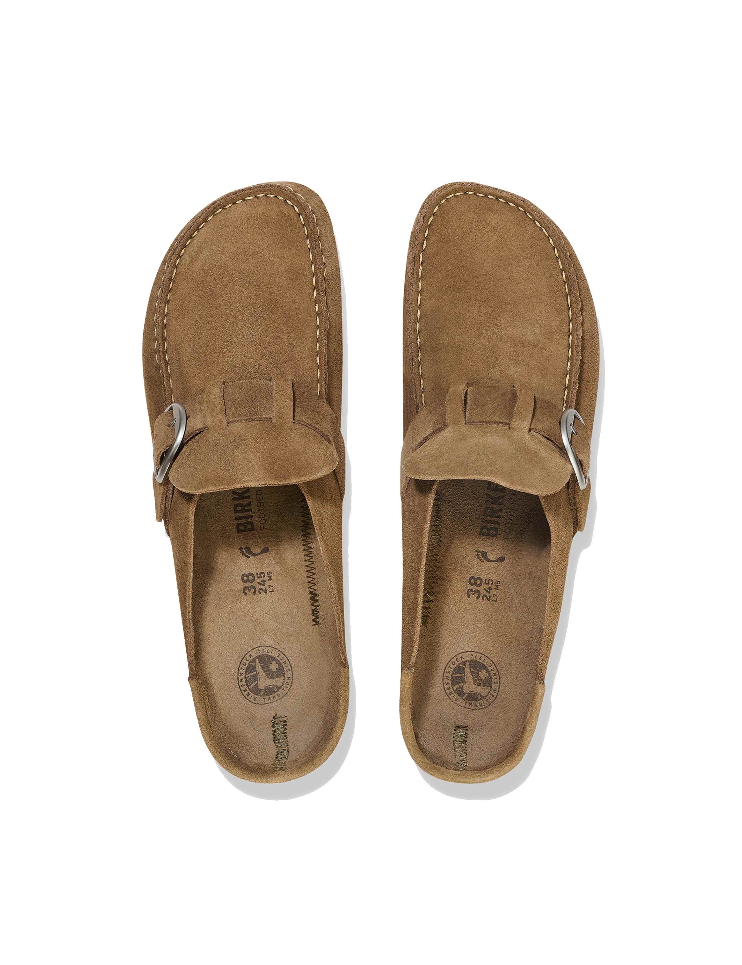 Buckley Suede Buckle Moccasin Clogs 3 of 3