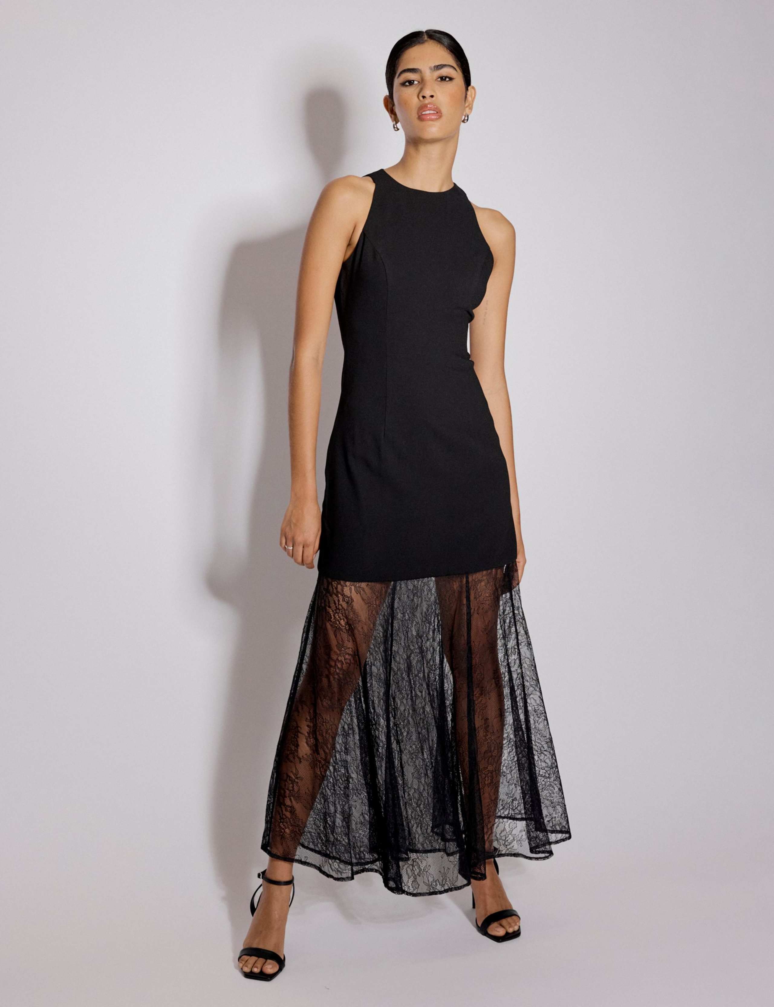 Lace Maxi Bodycon Dress 1 of 5