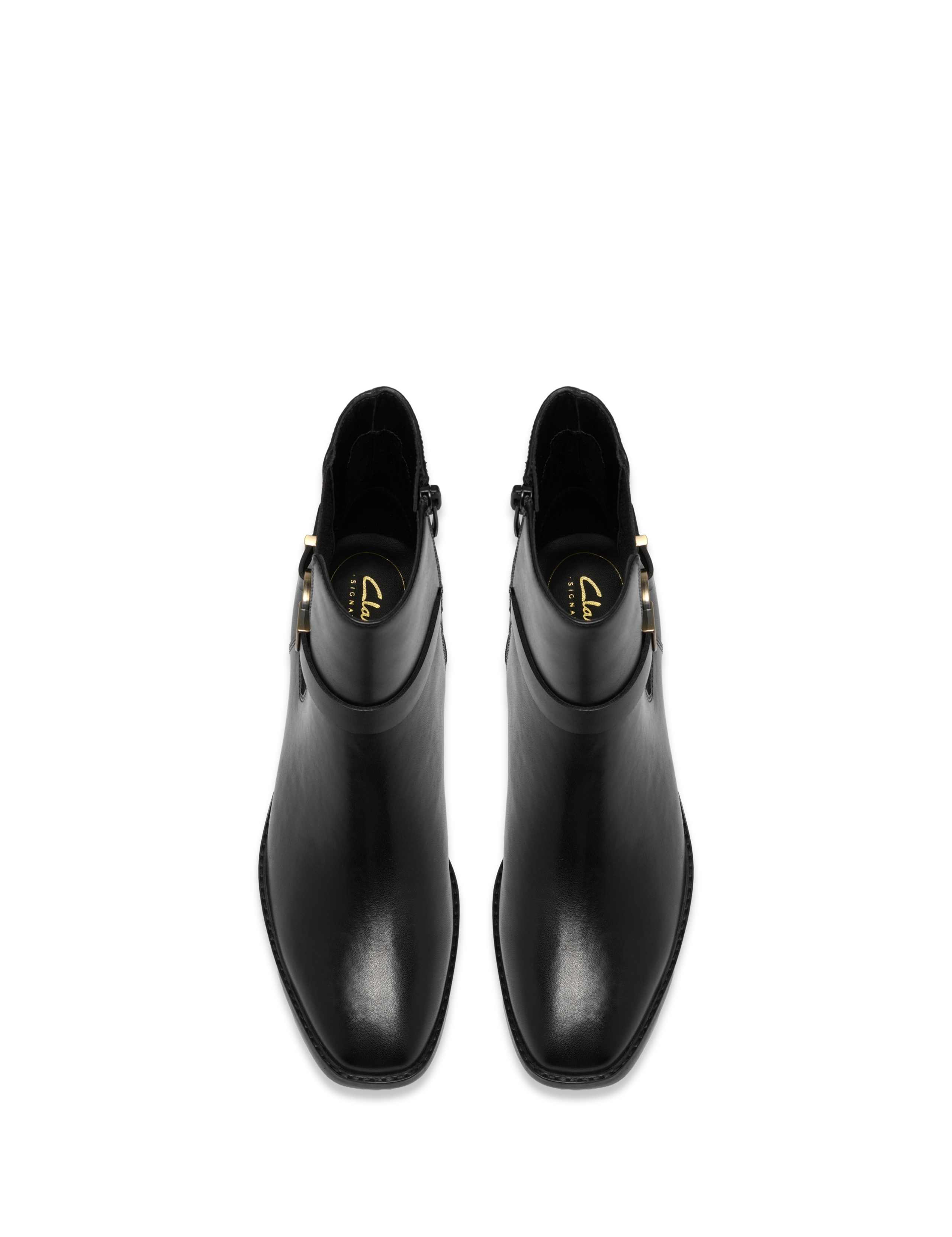 Wrenn Buckle Leather Ankle Boots 3 of 6