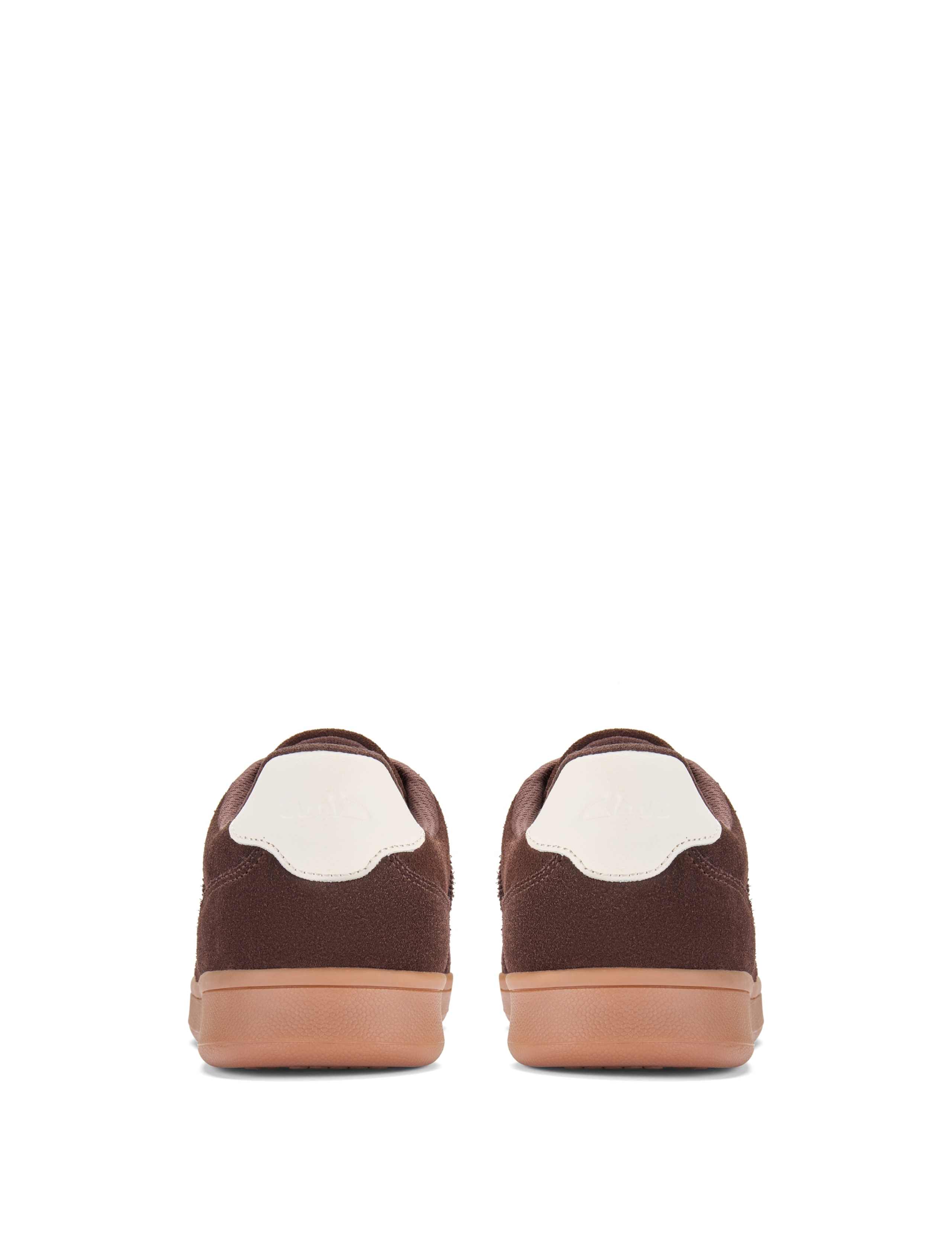 Suede Lace Up Trainers 5 of 6