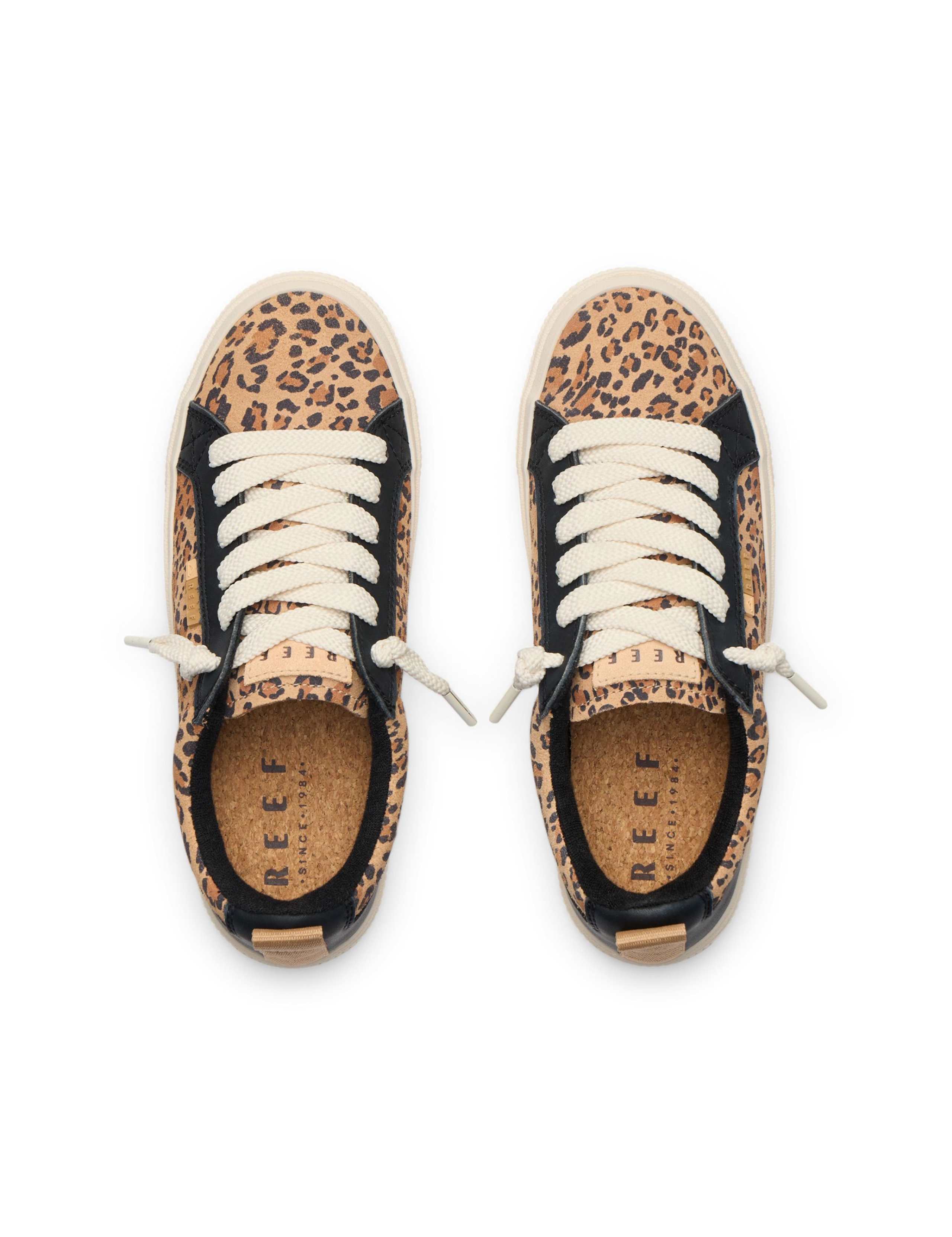 Lay Day Dawn Suede Leopard Print Trainers 2 of 6