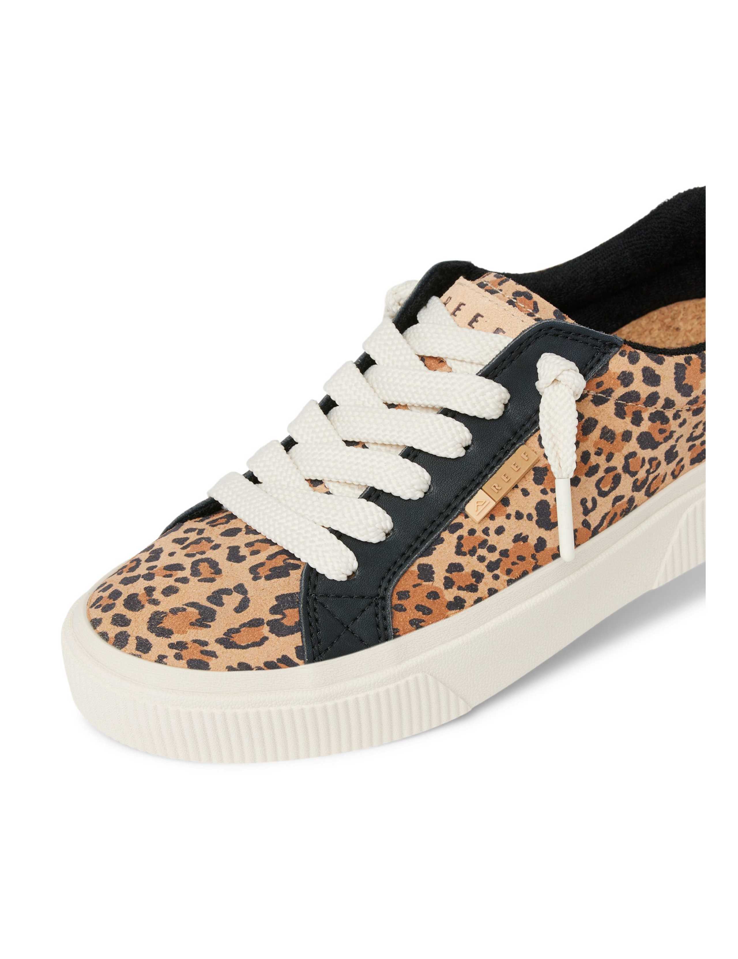 Lay Day Dawn Suede Leopard Print Trainers 4 of 6