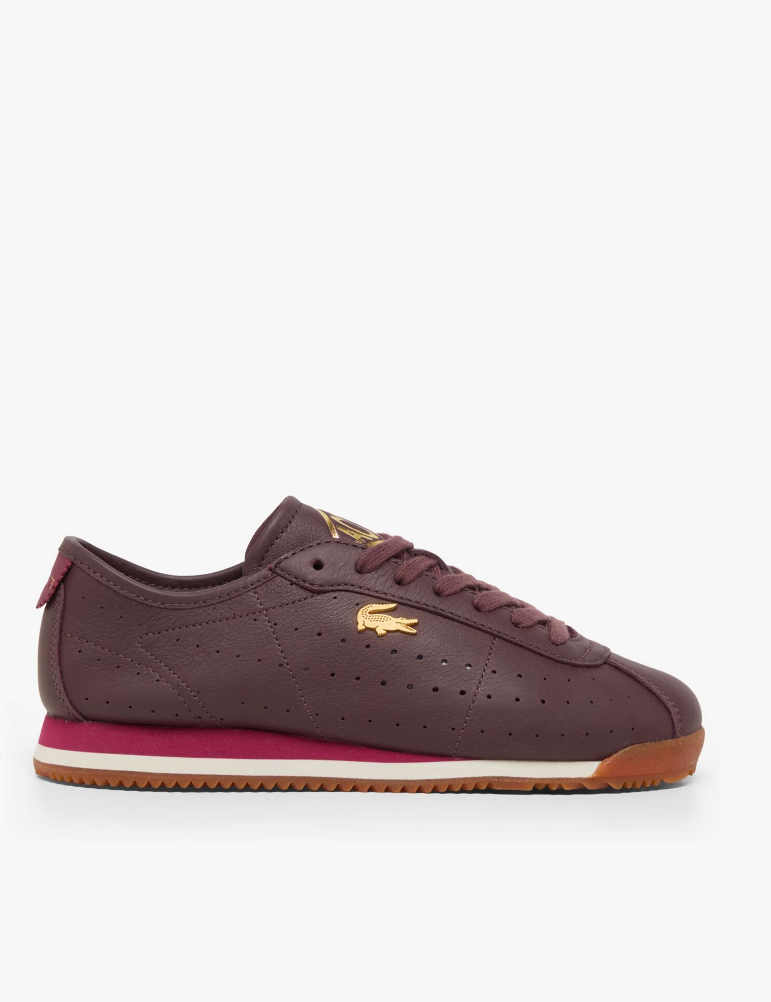 Leather Lace Up Trainers 1 of 6