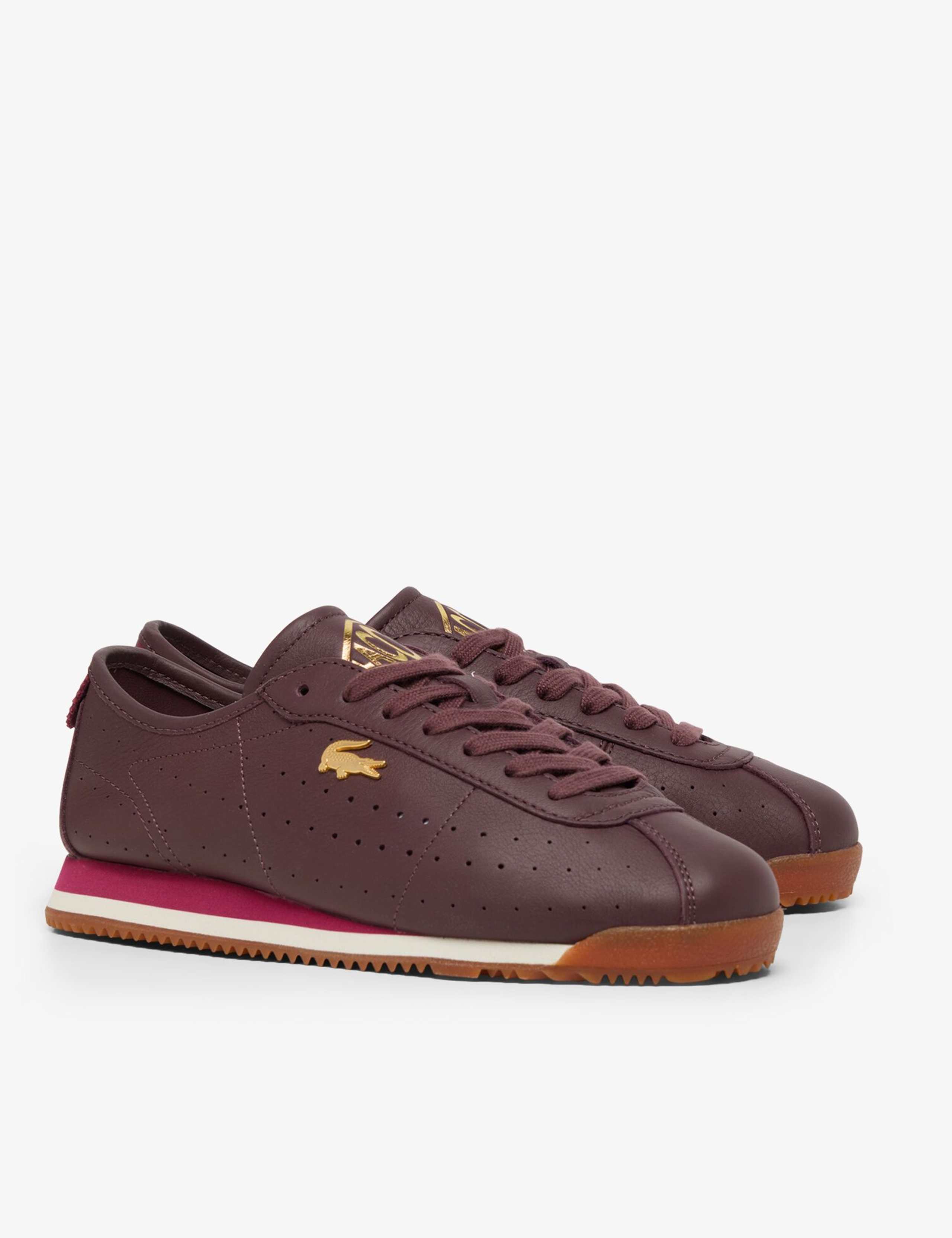 Leather Lace Up Trainers 2 of 6