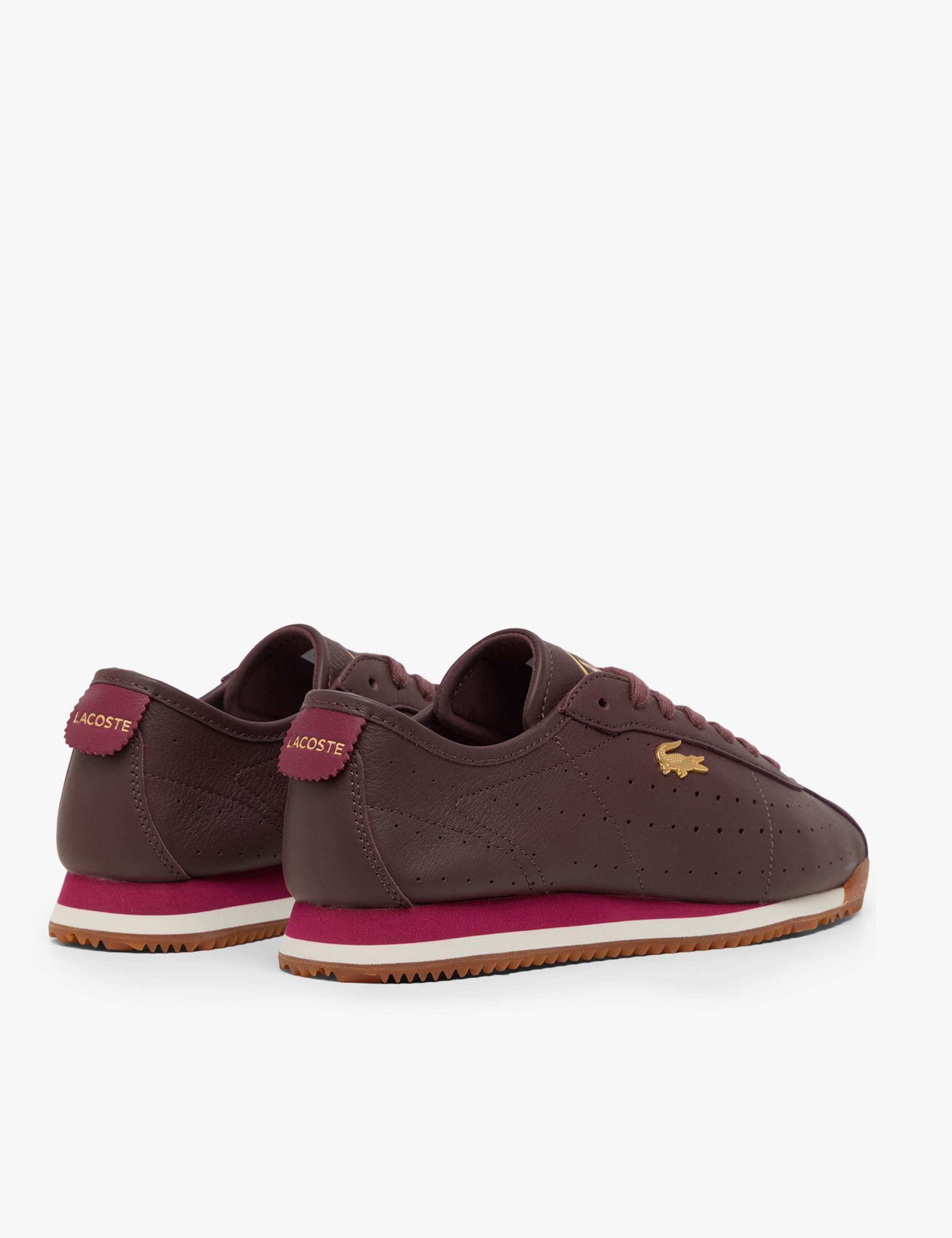 Leather Lace Up Trainers 3 of 6