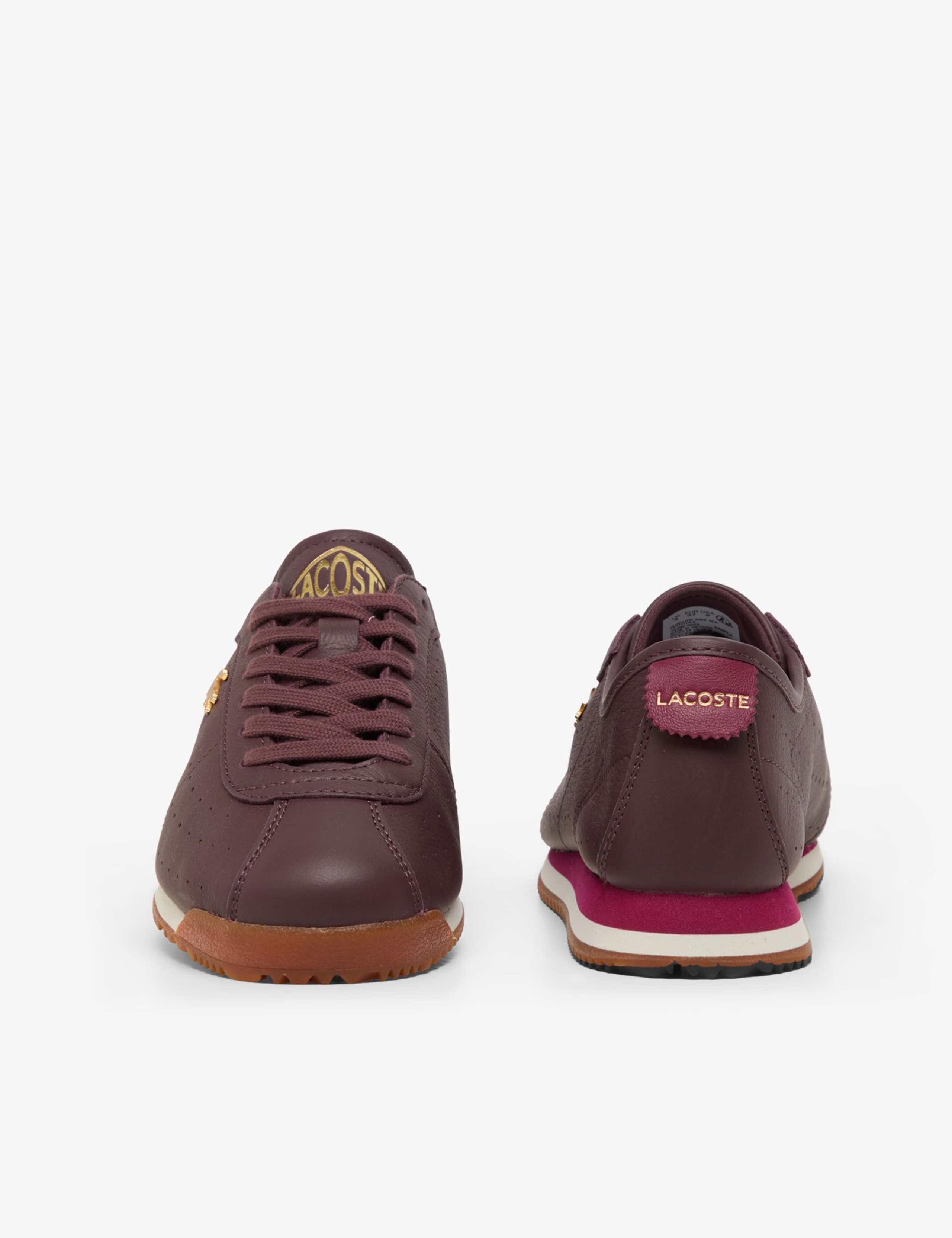 Leather Lace Up Trainers 4 of 6