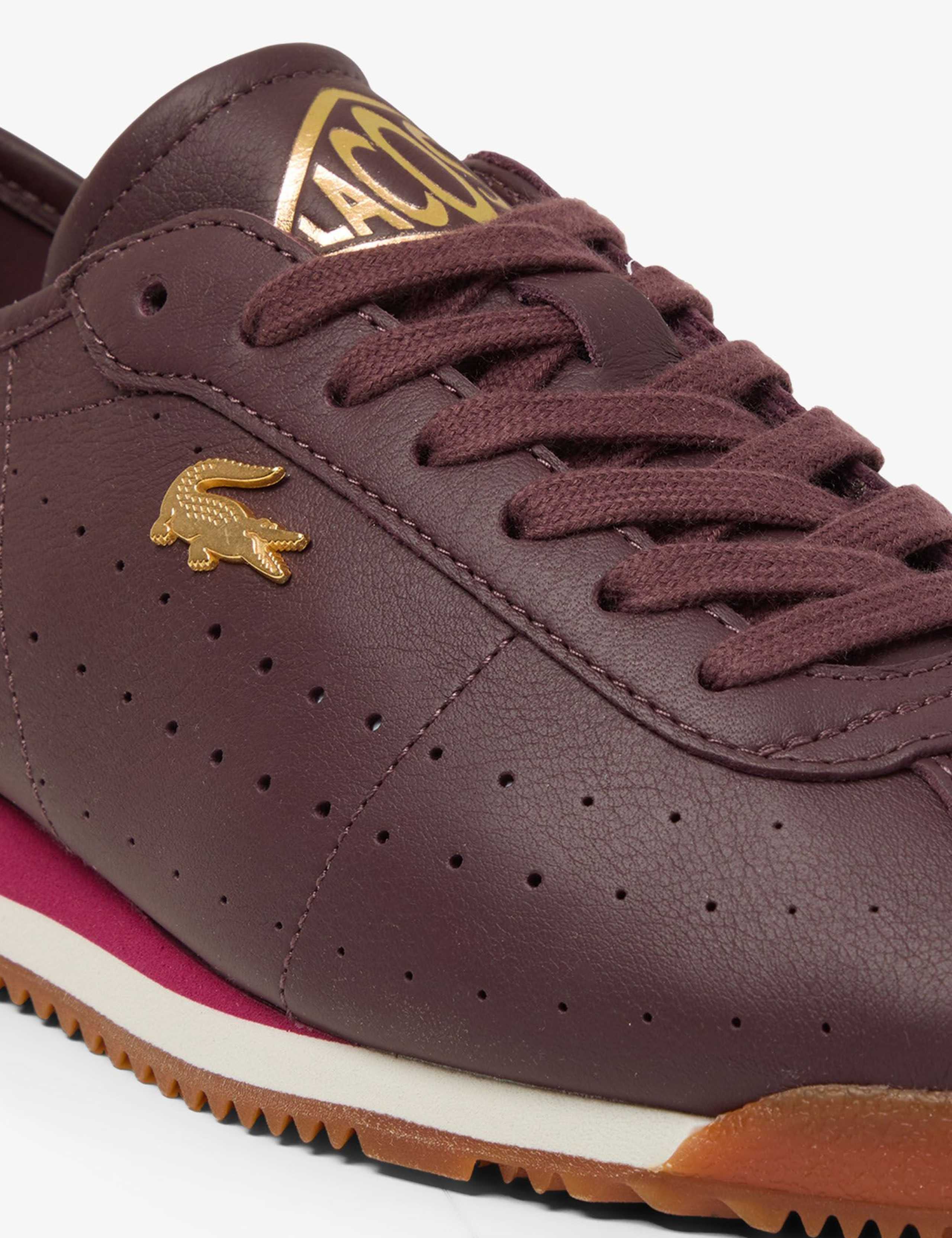 Leather Lace Up Trainers 5 of 6