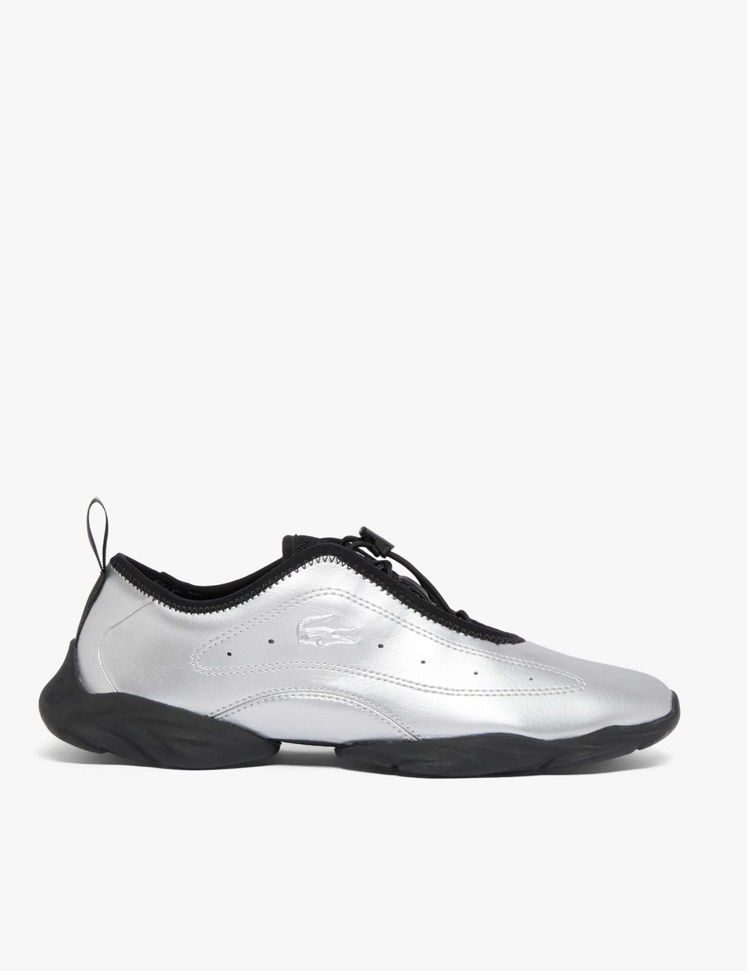 Tennis Ballerina Low Pro Slip On Metallic Trainers 1 of 6