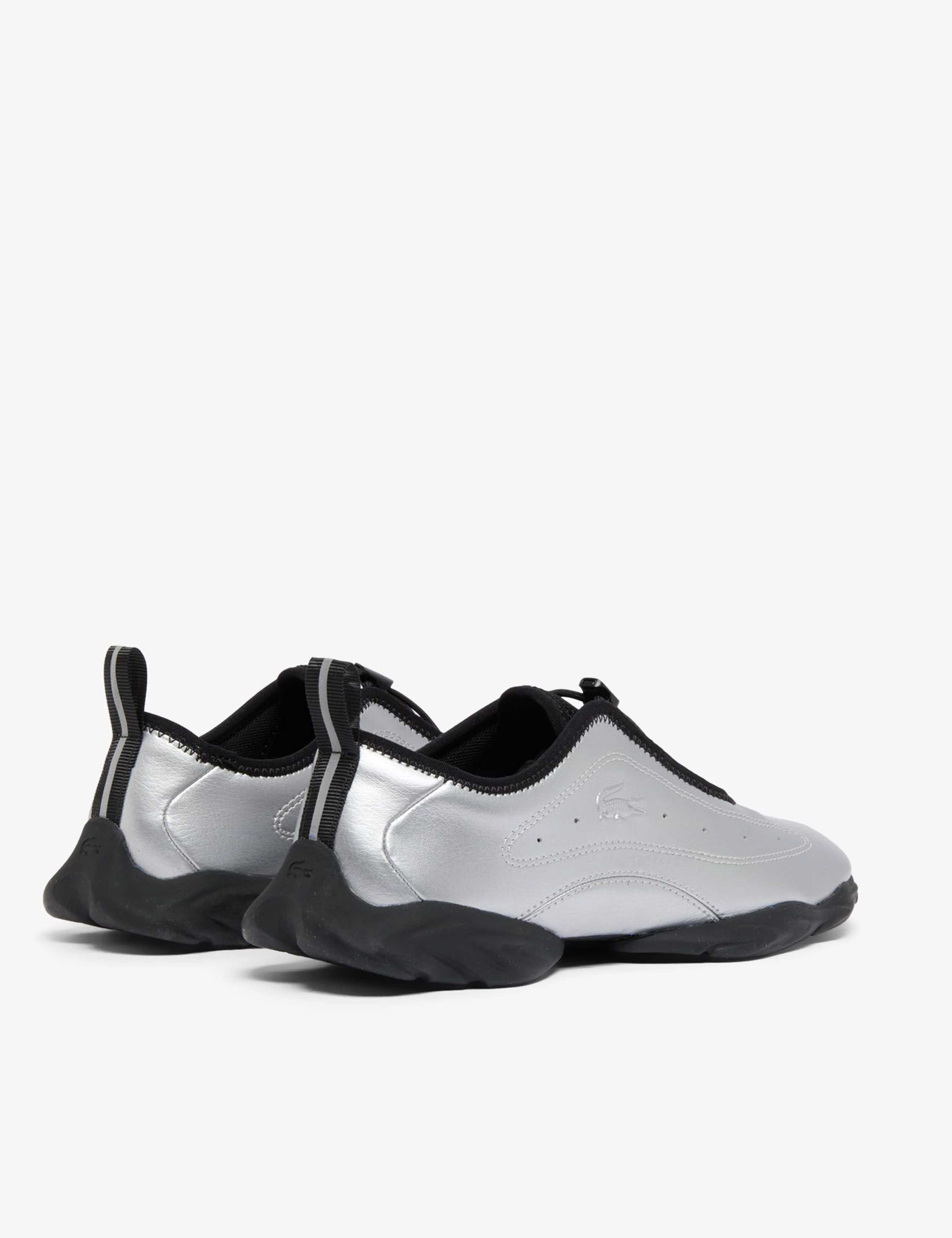 Tennis Ballerina Low Pro Slip On Metallic Trainers 2 of 6