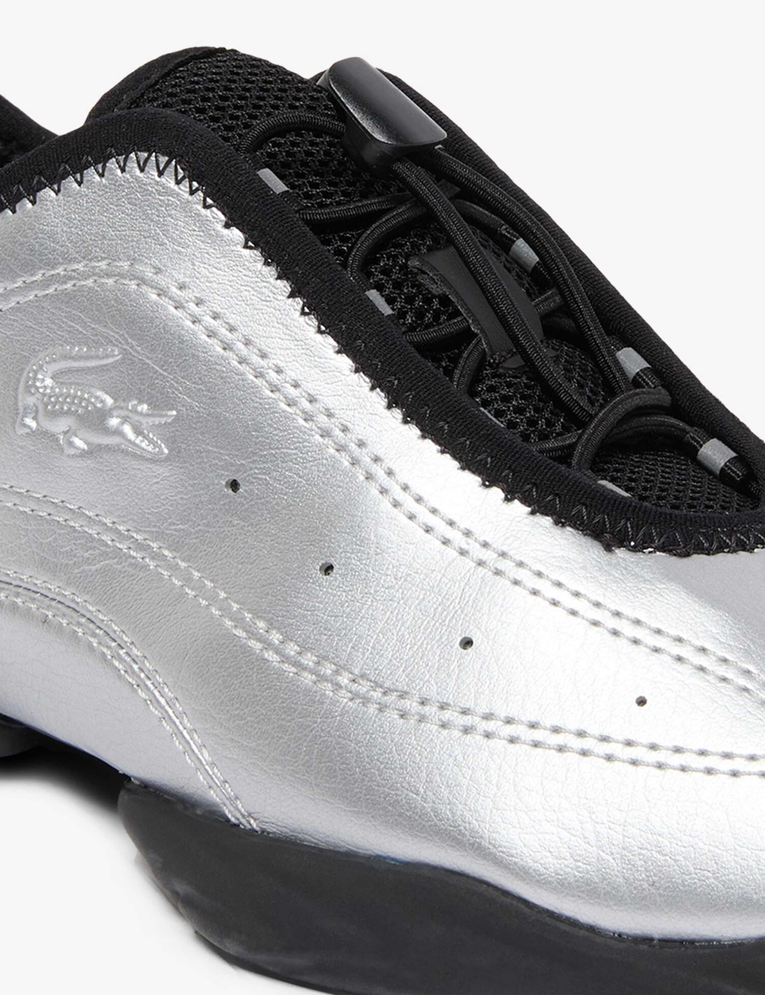 Tennis Ballerina Low Pro Slip On Metallic Trainers 5 of 6