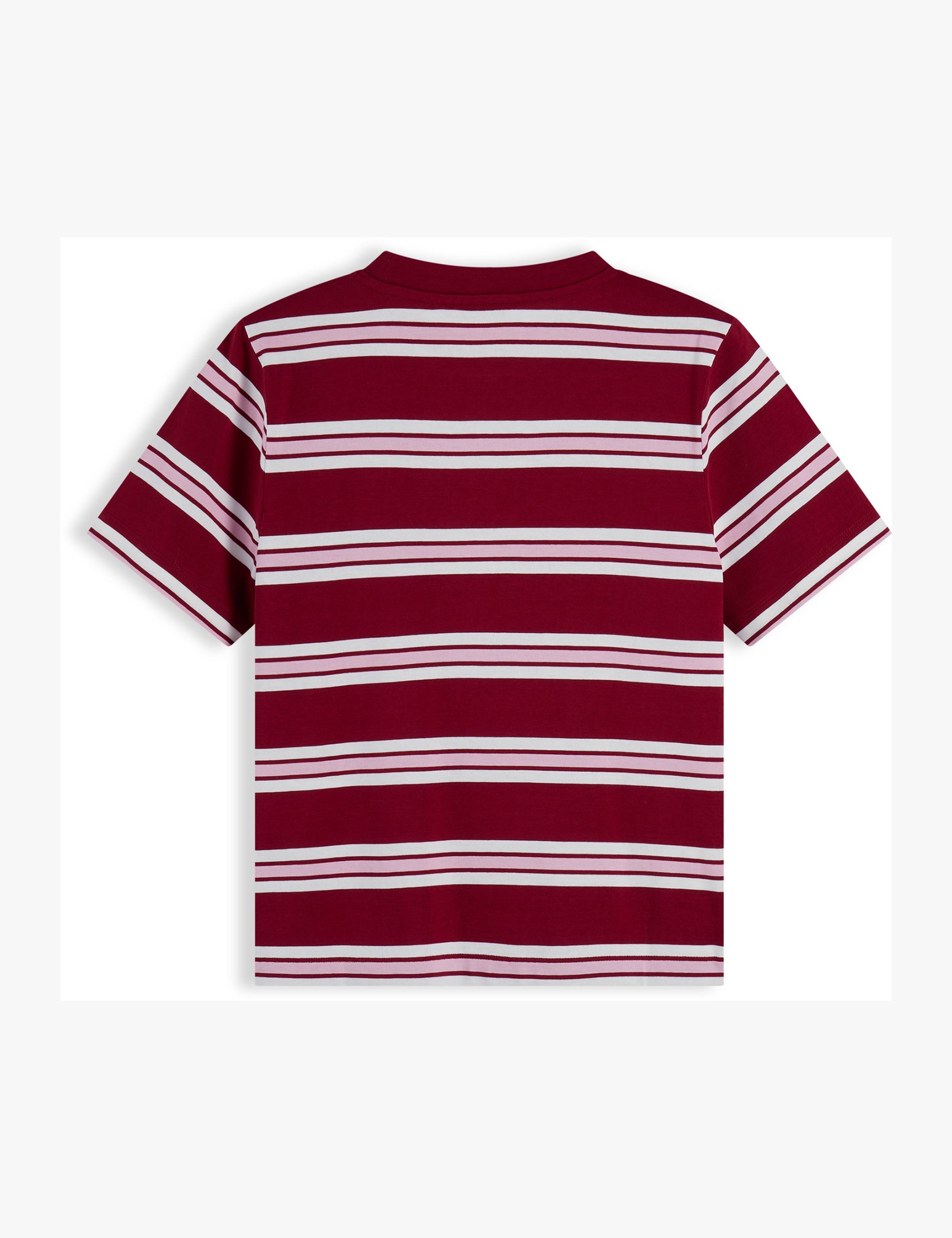 Pure Cotton Rugby Striped T-Shirt 2 of 3