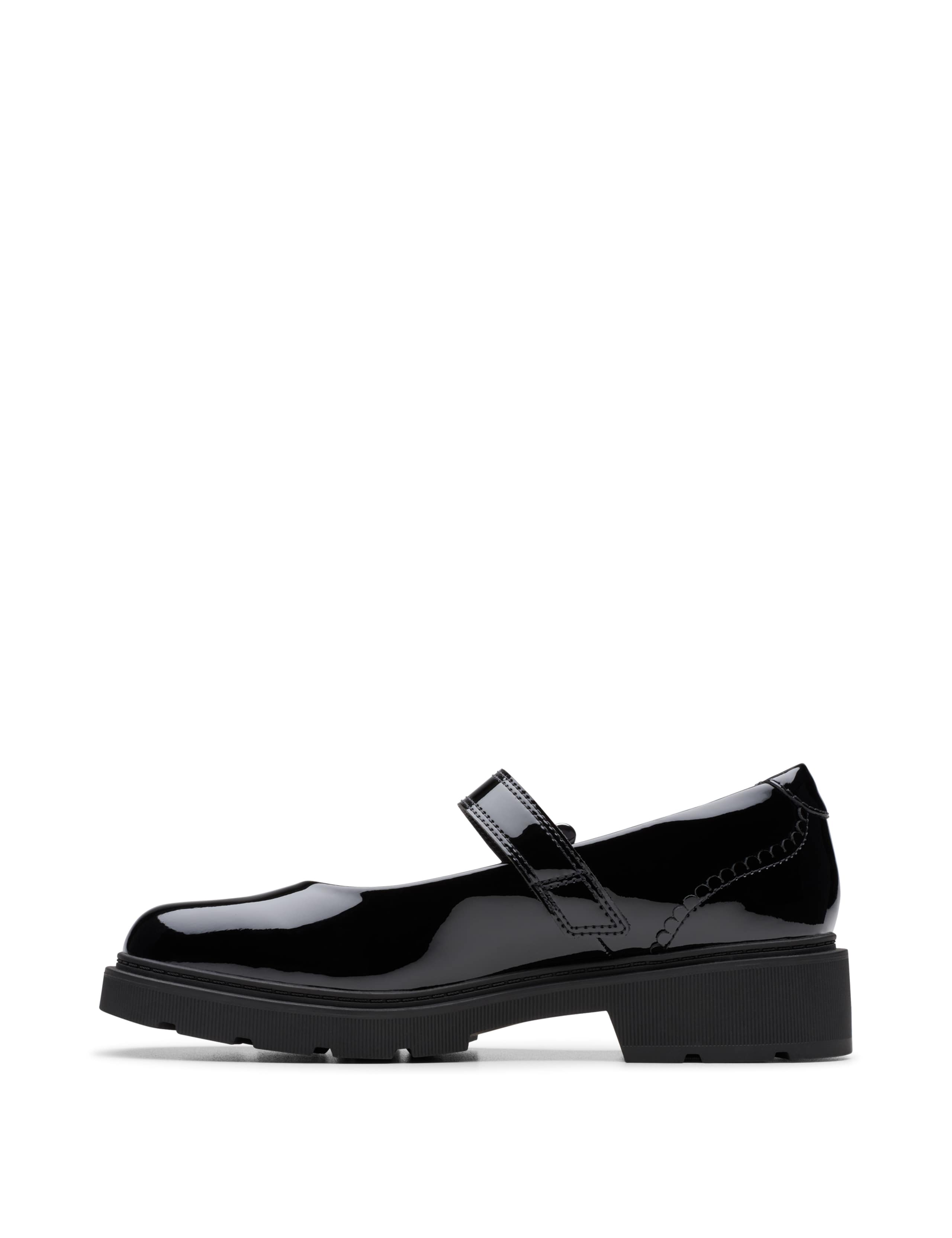 Kids' Leather Riptape Mary Jane Shoes (3 Large - 7 Large) 4 of 6