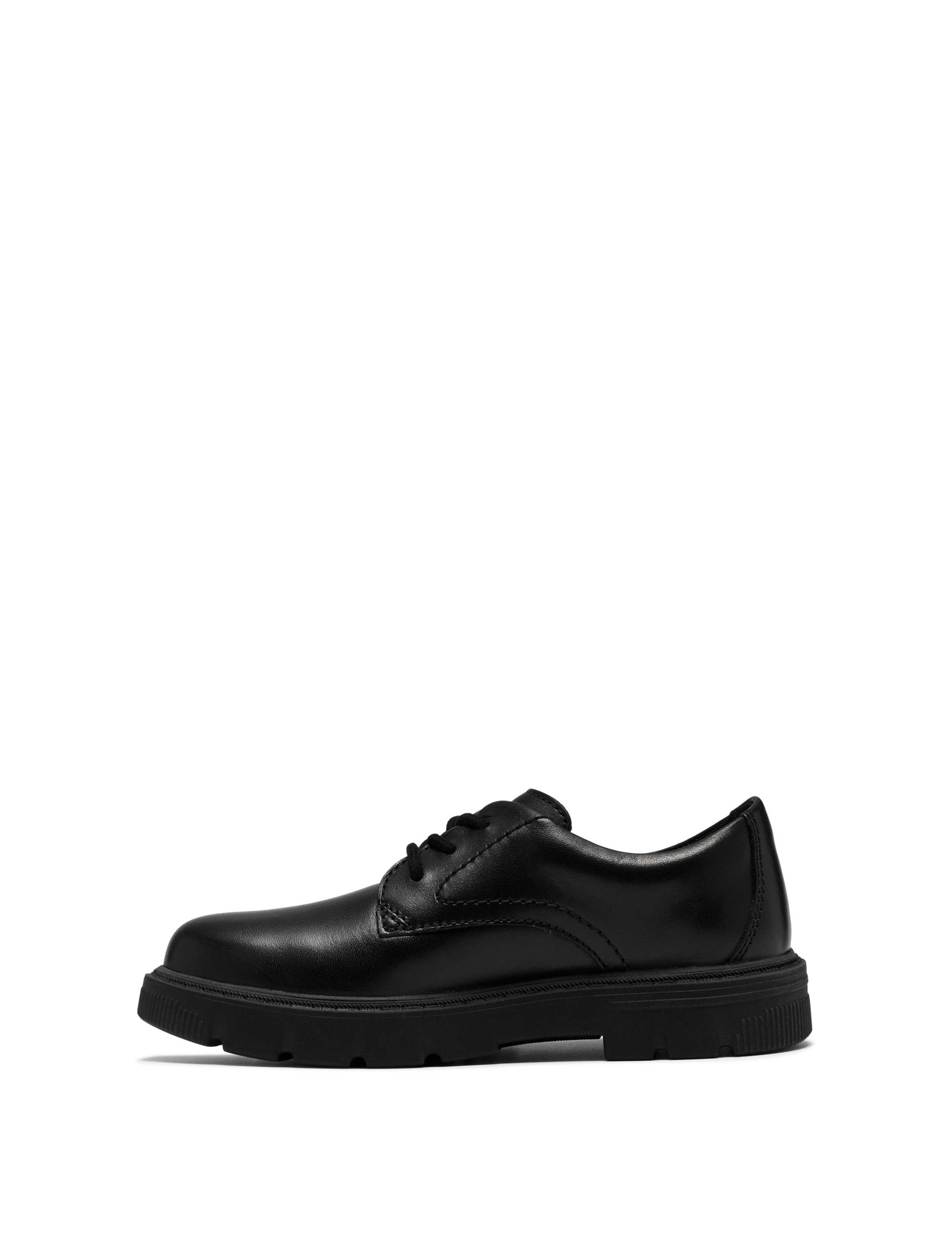 Kids' Leather Derby Shoes (10 Small - 2½ Large) 4 of 6
