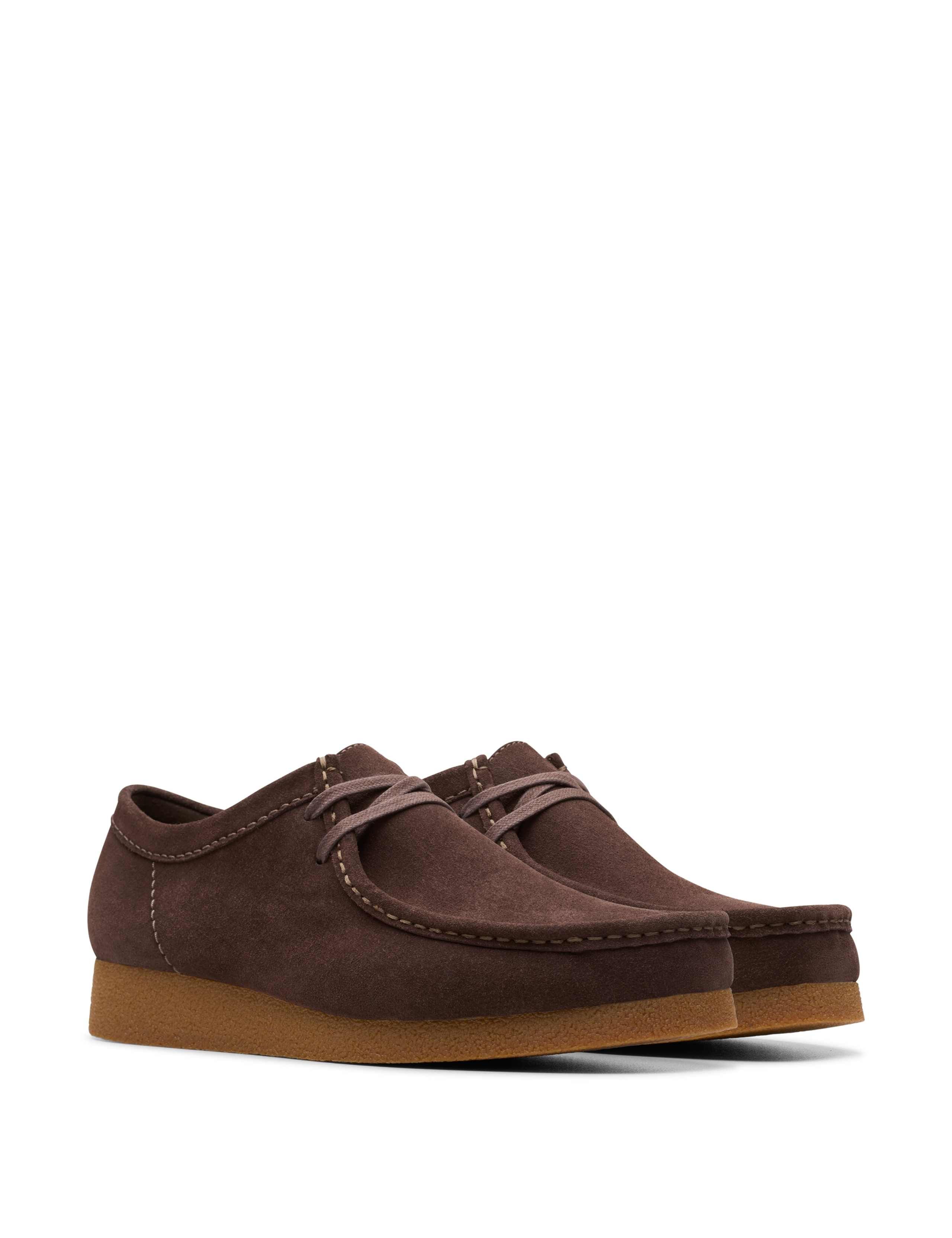 Suede Lace Up Walking Shoes 3 of 7