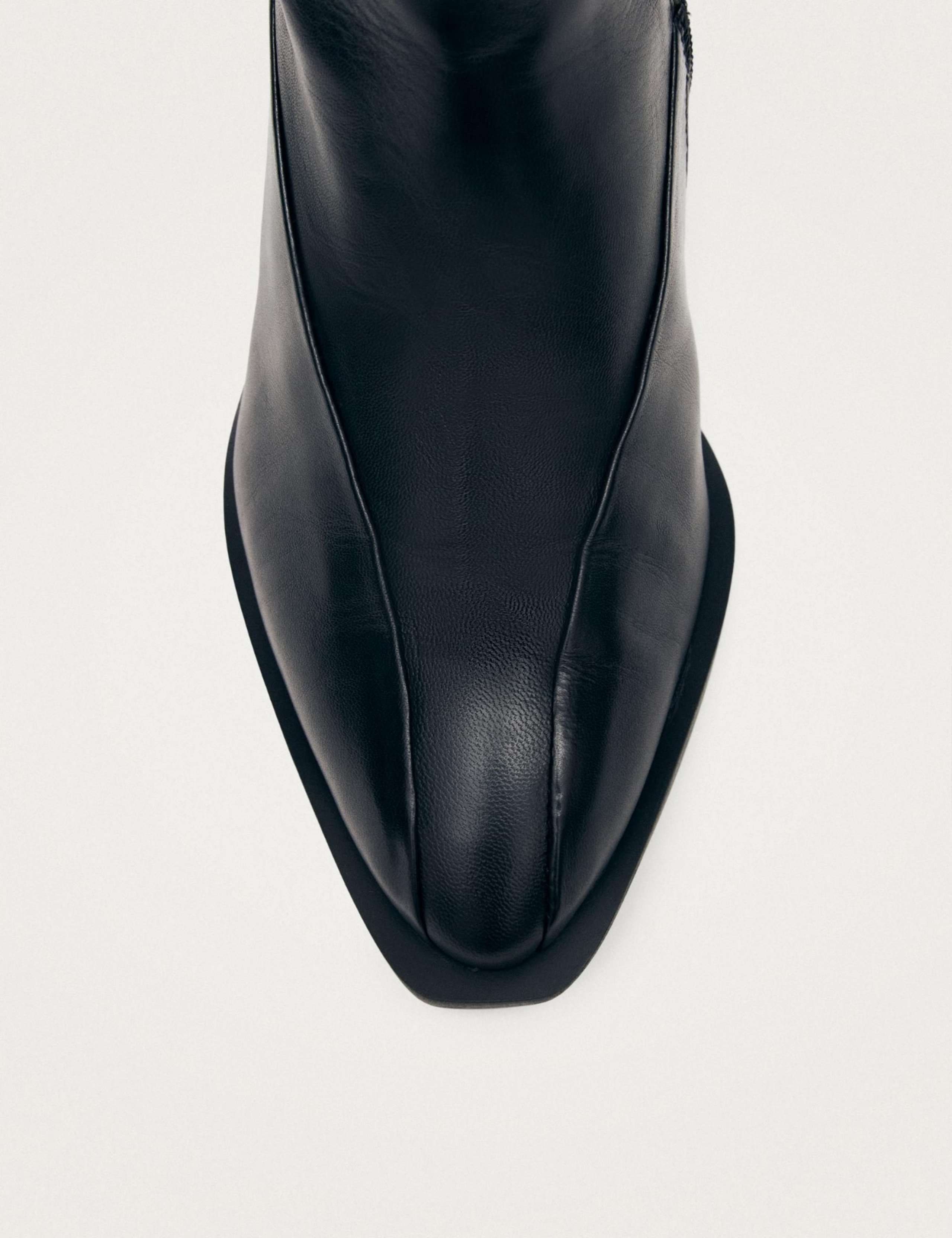 Lizzie Leather Cuban Heel Ankle Boots 3 of 5