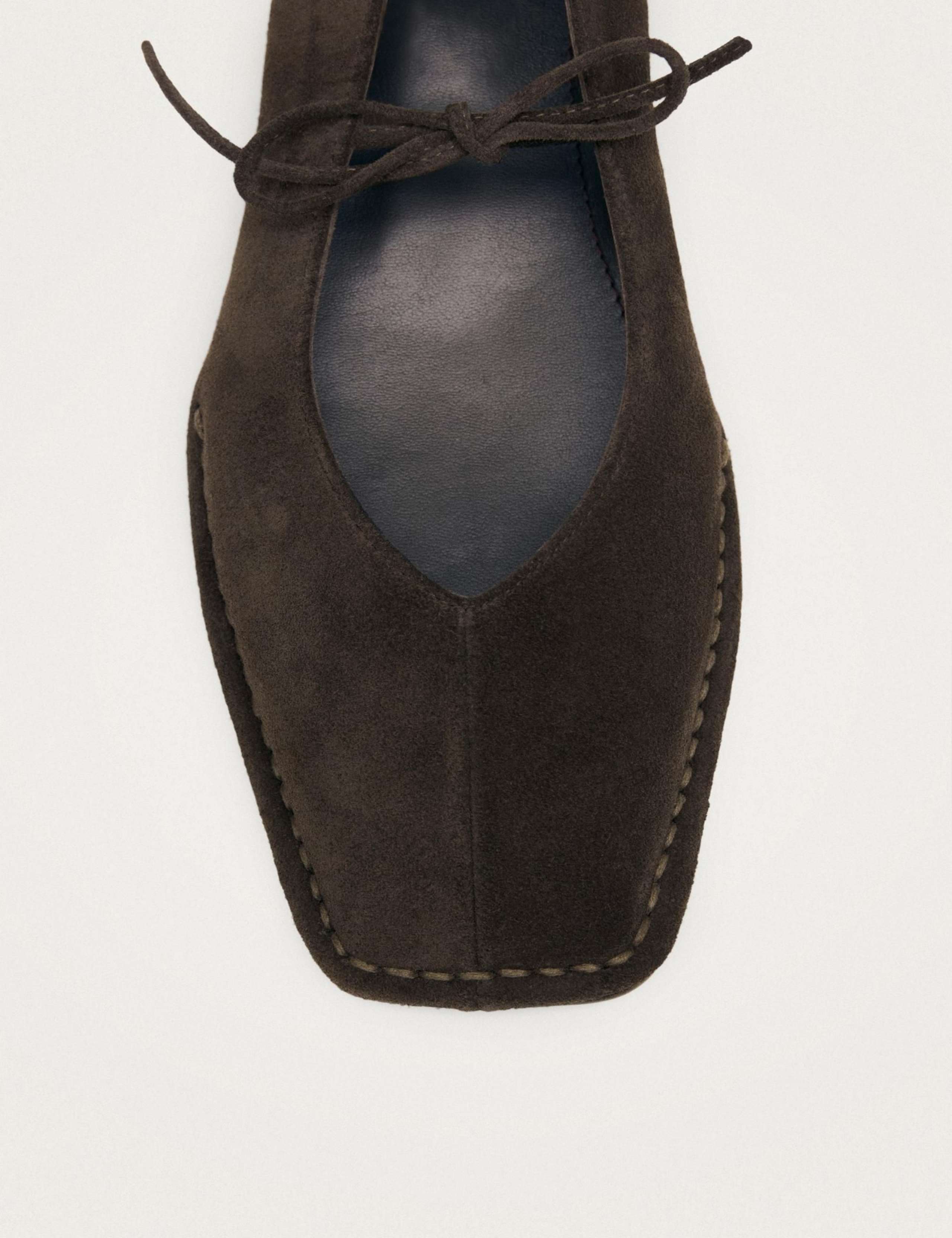 Swat Suede Bow Ballet Flats 6 of 6