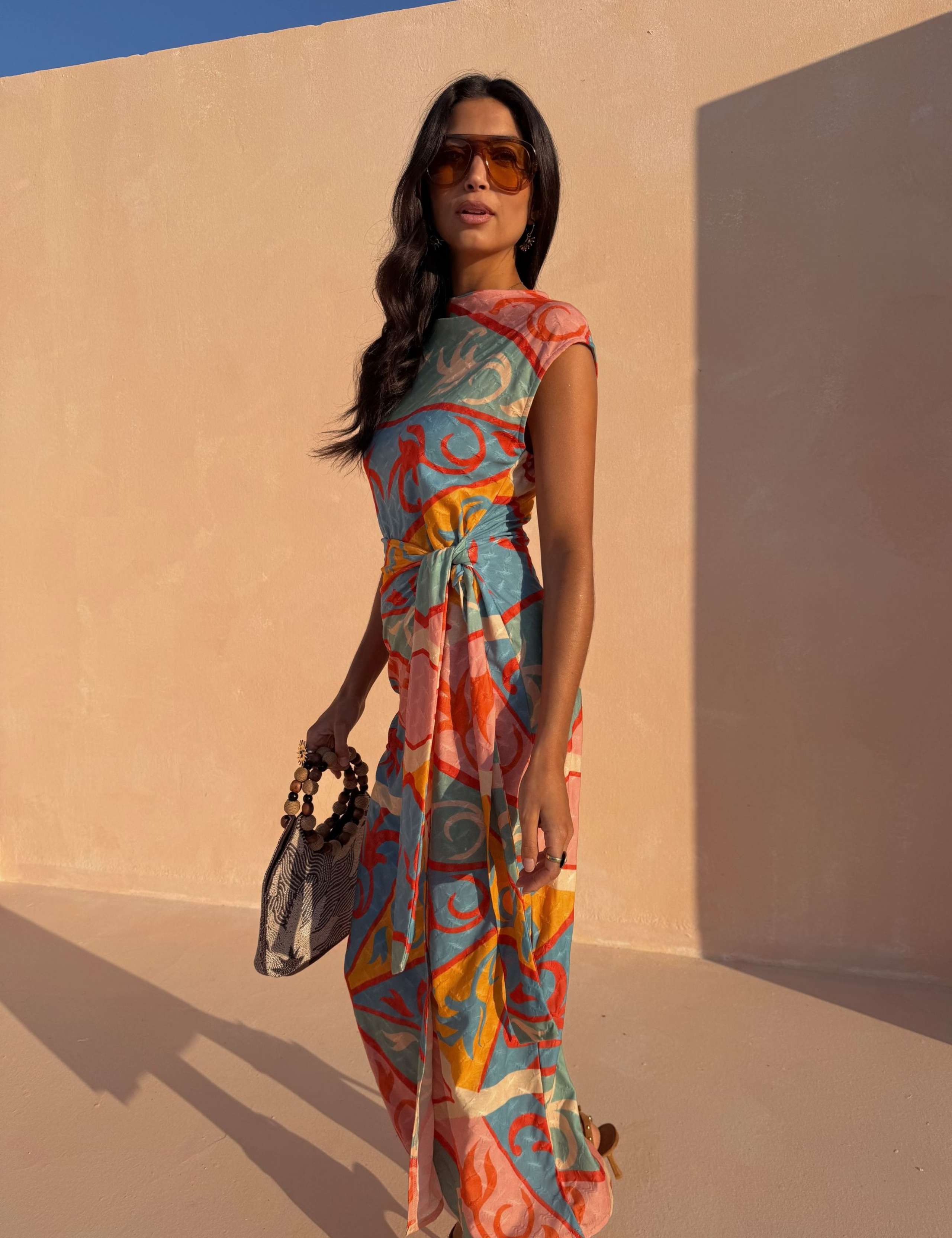 Lucy Dress in Kaleidoscope Print 2 of 4