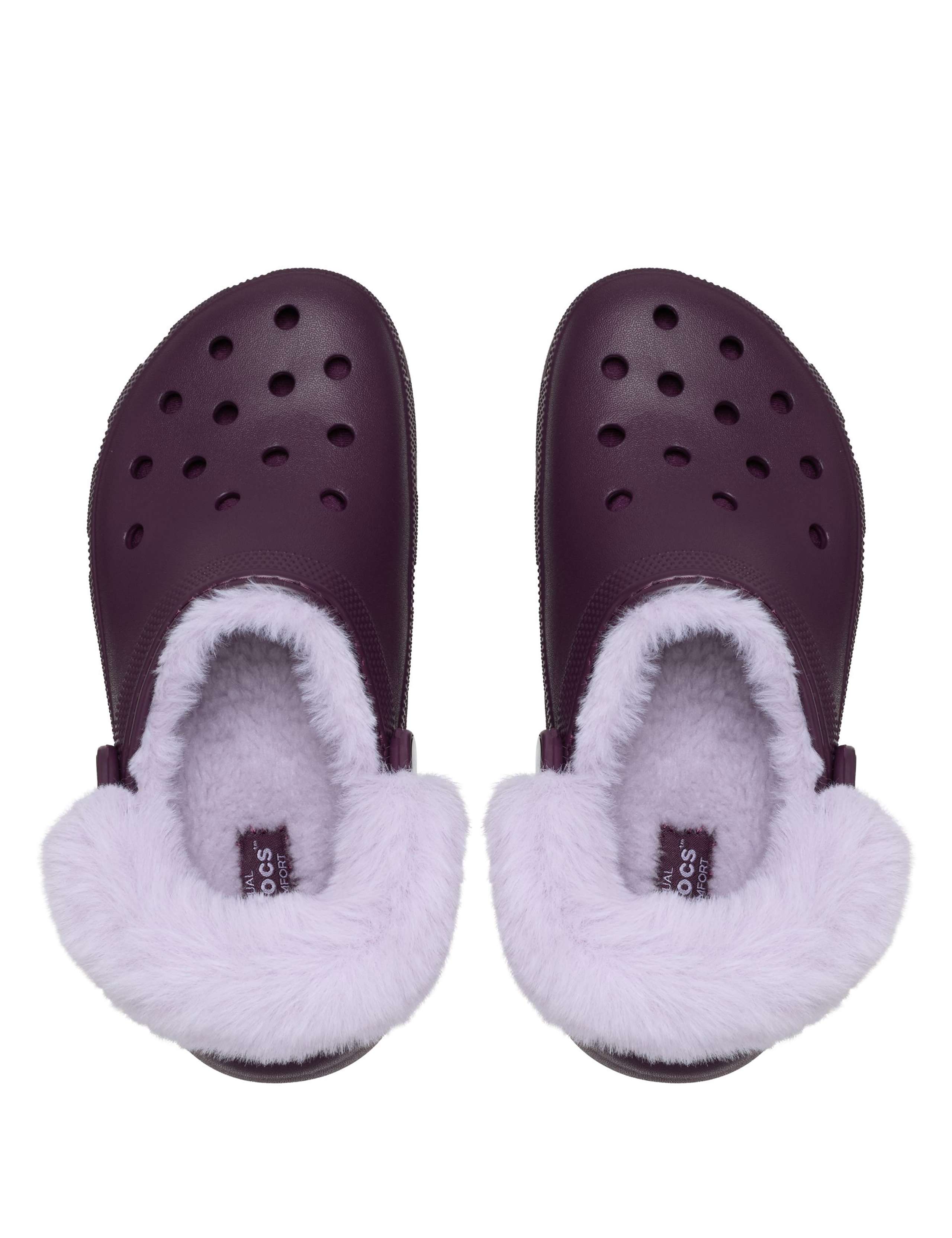 Classic Flatform Faux Fur Lined Mule Slippers 2 of 8