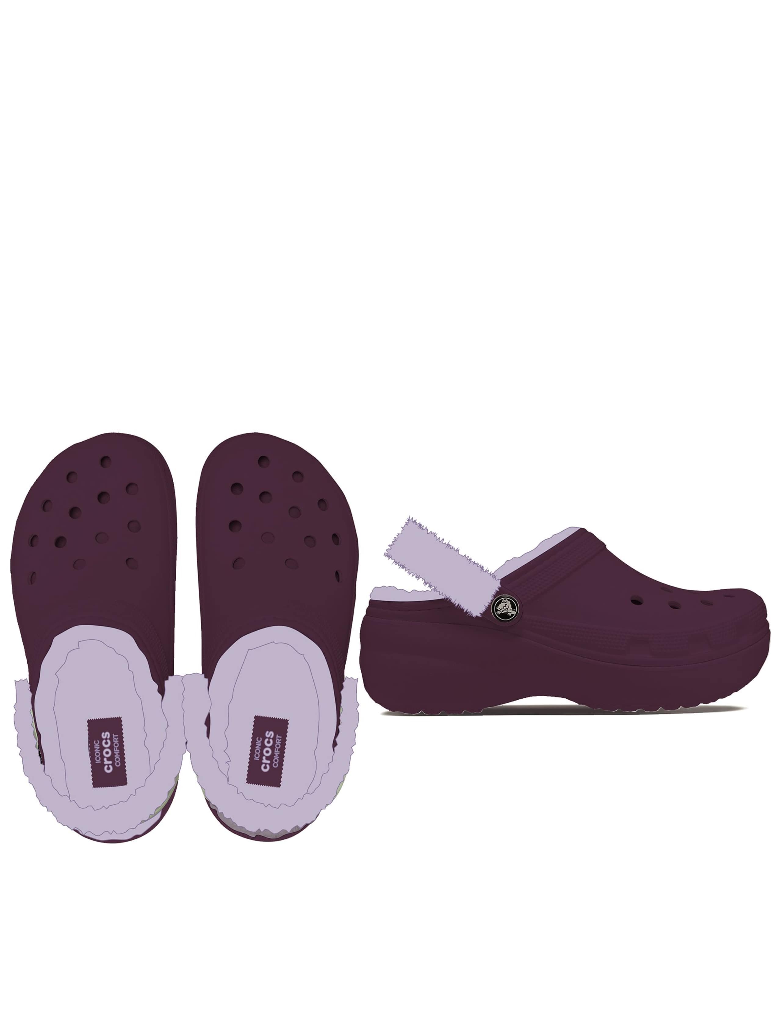 Classic Flatform Faux Fur Lined Mule Slippers 7 of 8