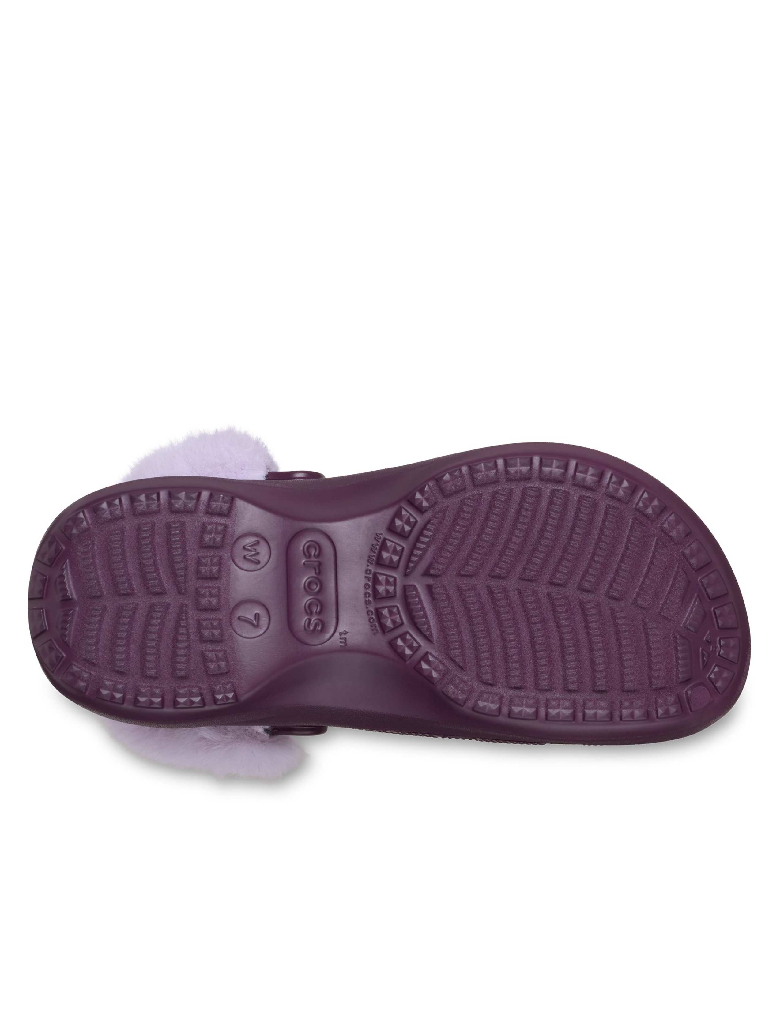 Classic Flatform Faux Fur Lined Mule Slippers 8 of 8