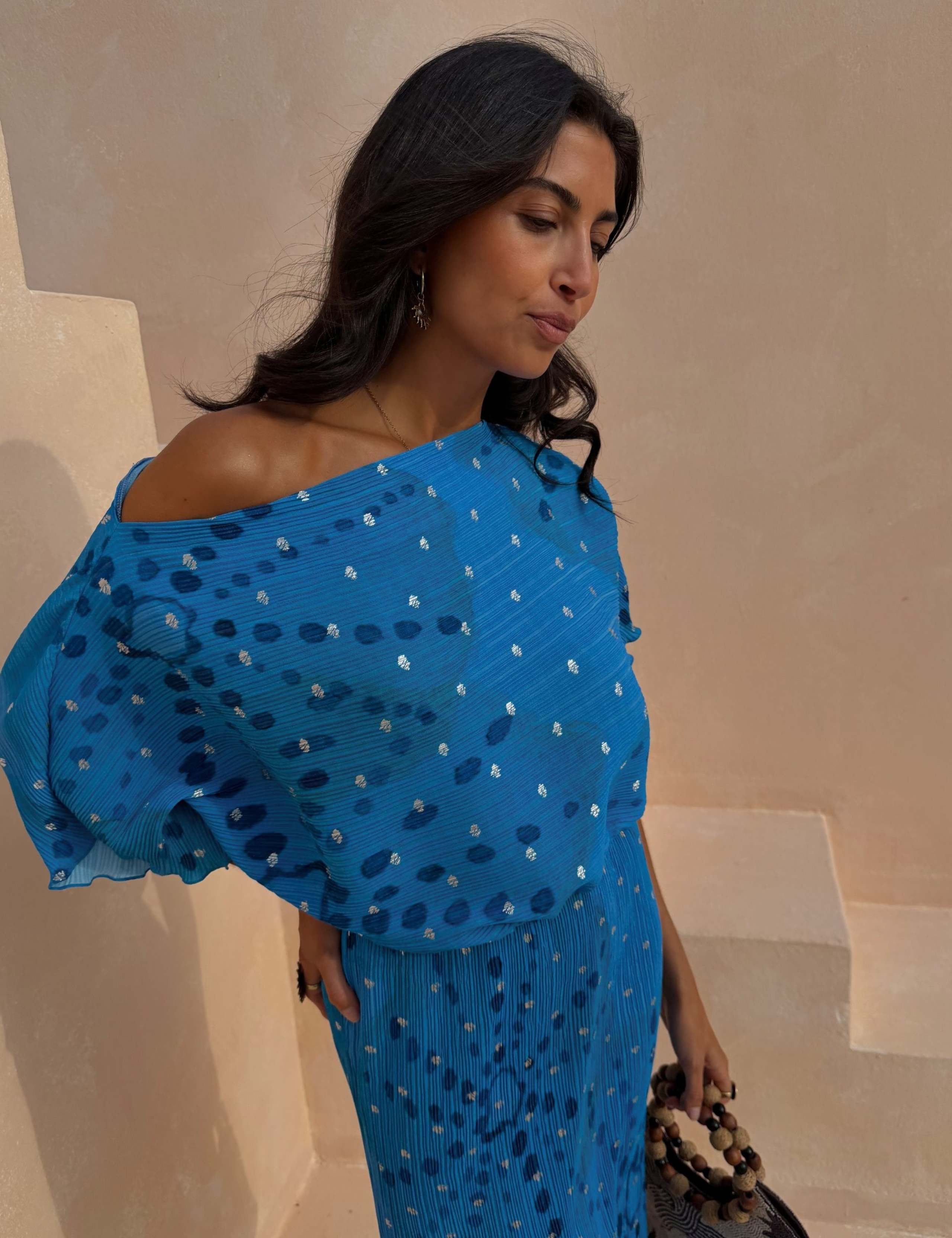 Tilly Dress in Ioana Shell Print 2 of 4
