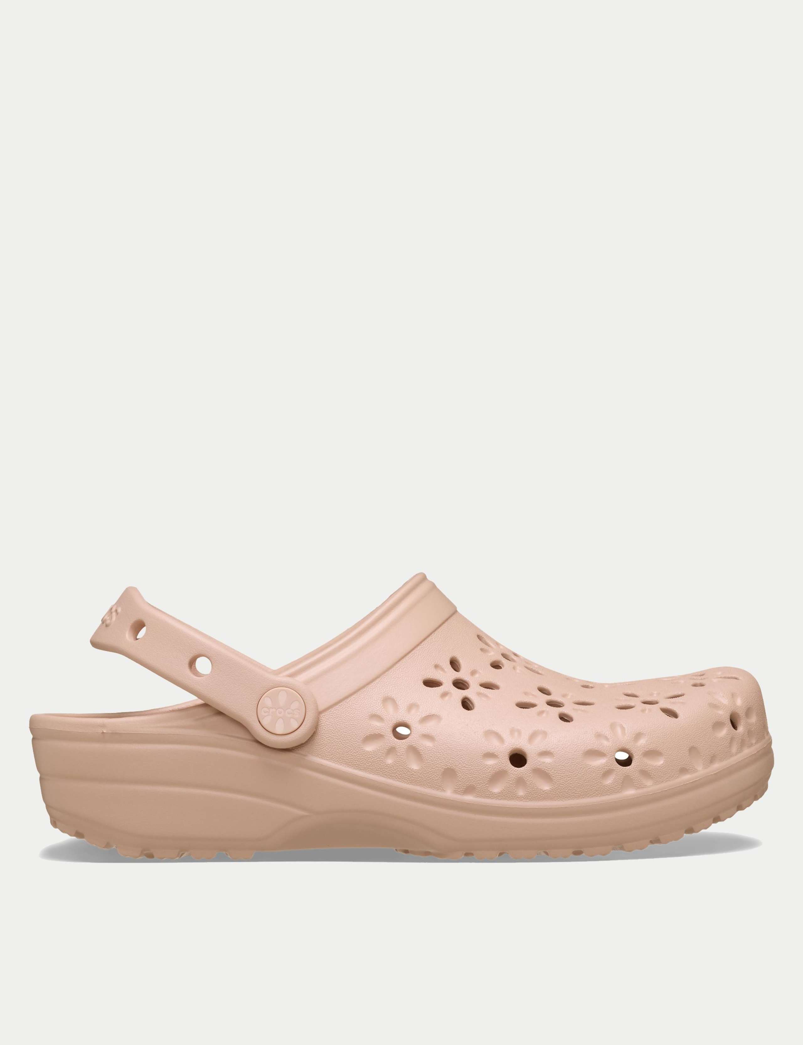 Floral Flatform Clogs 1 of 8