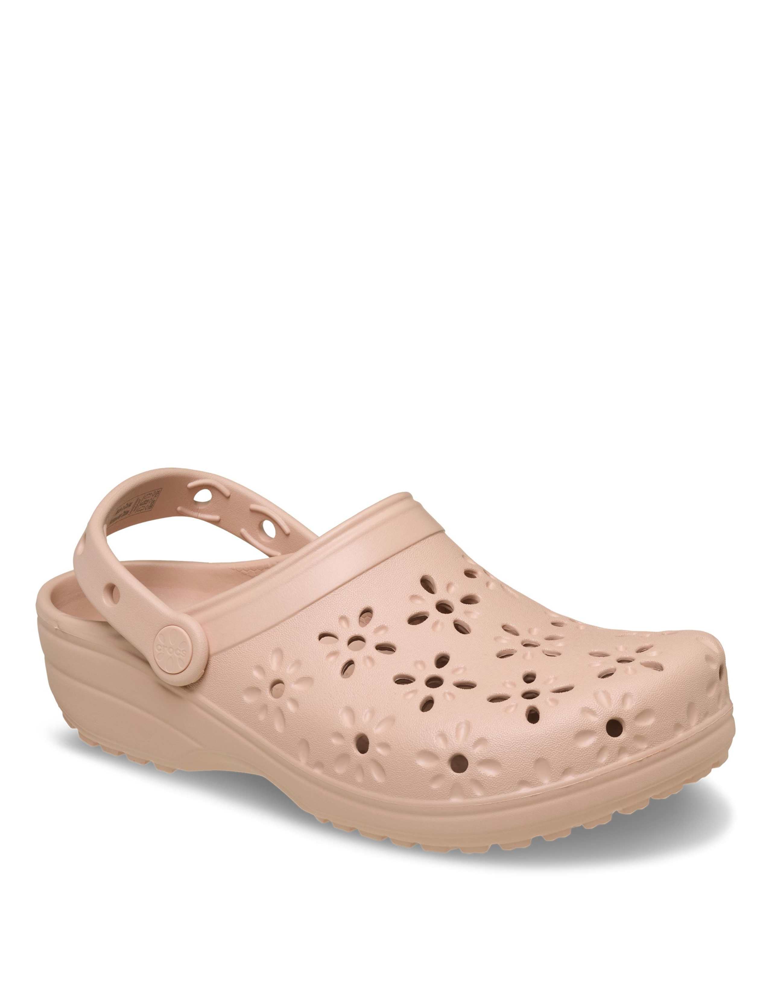 Floral Flatform Clogs 3 of 8