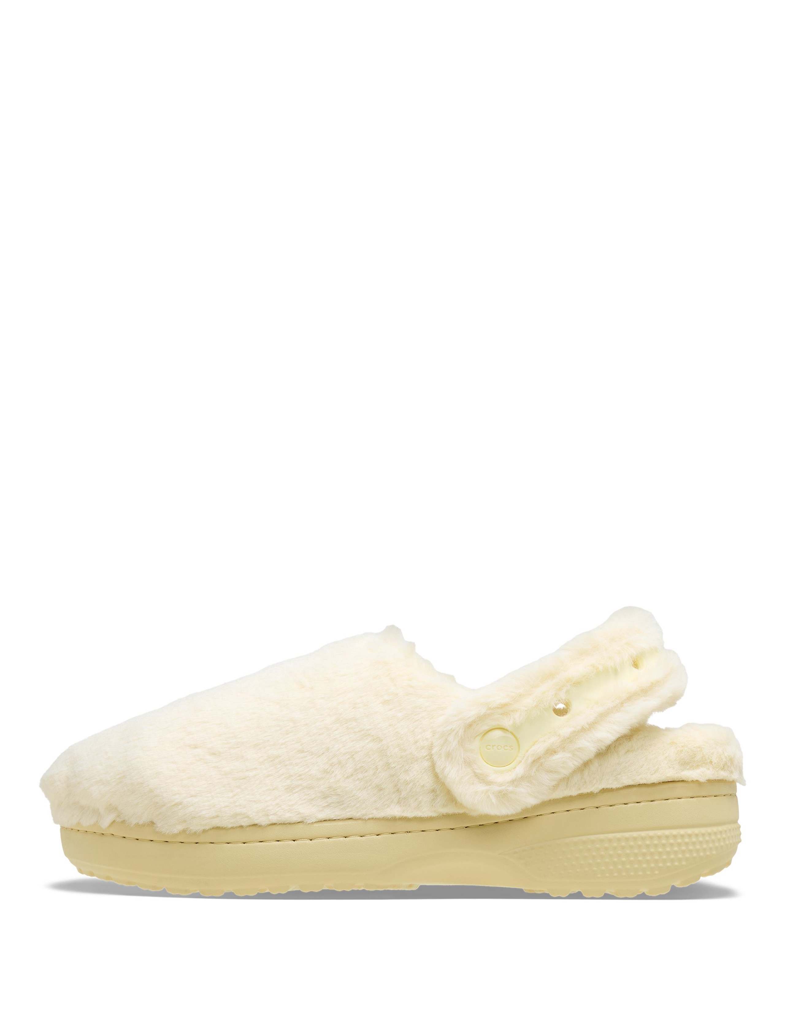 Classic Unfurgettable Faux Fur Flatform Clogs 5 of 7
