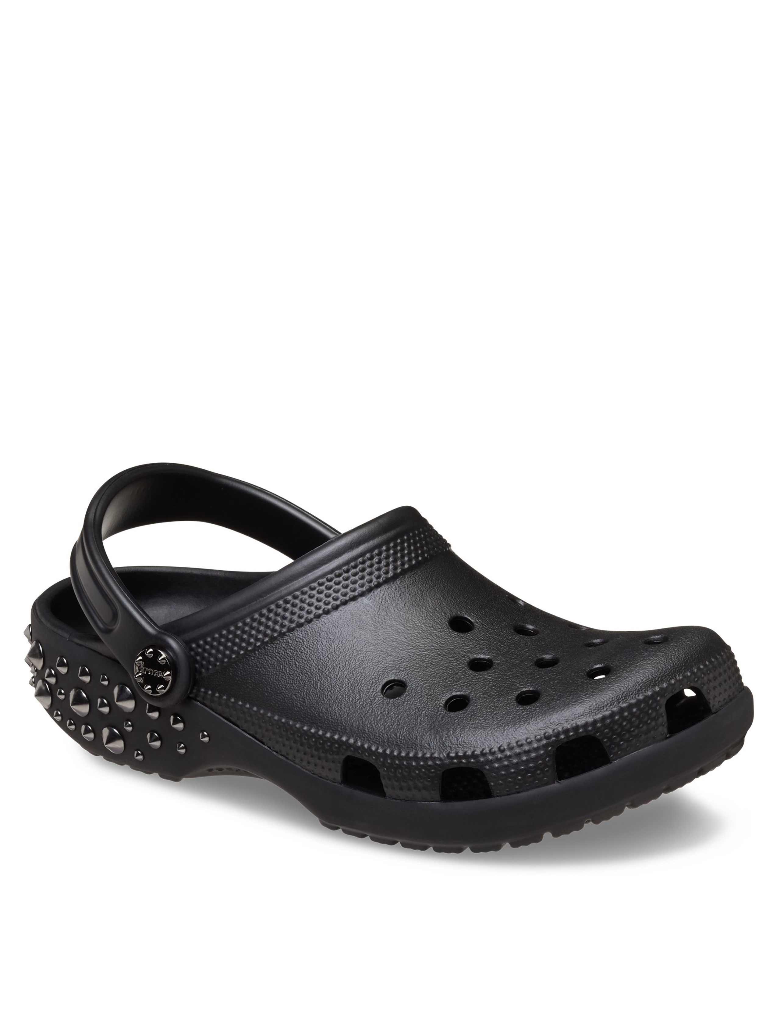 Classic Studded Flatform Clogs 3 of 8