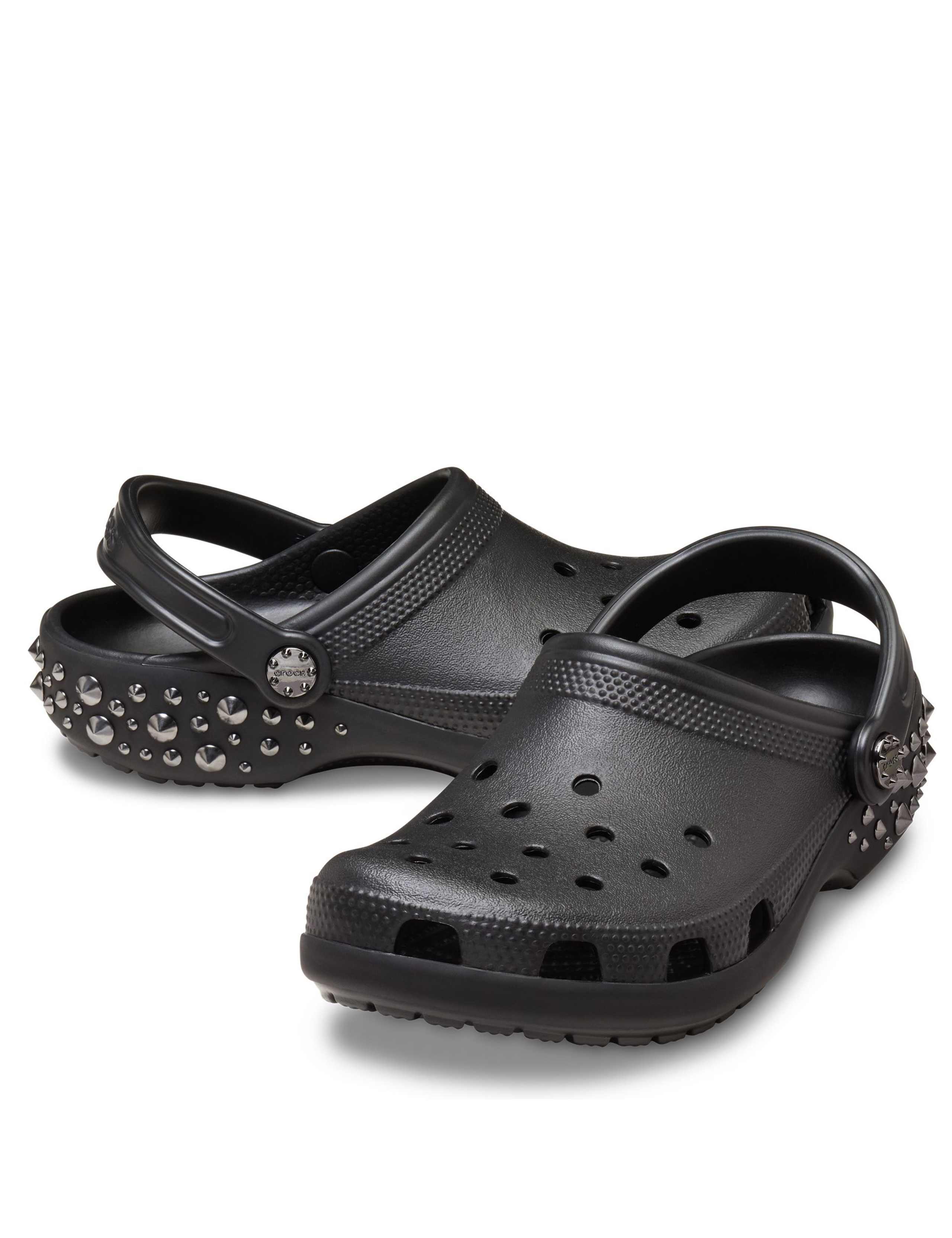 Classic Studded Flatform Clogs 7 of 8