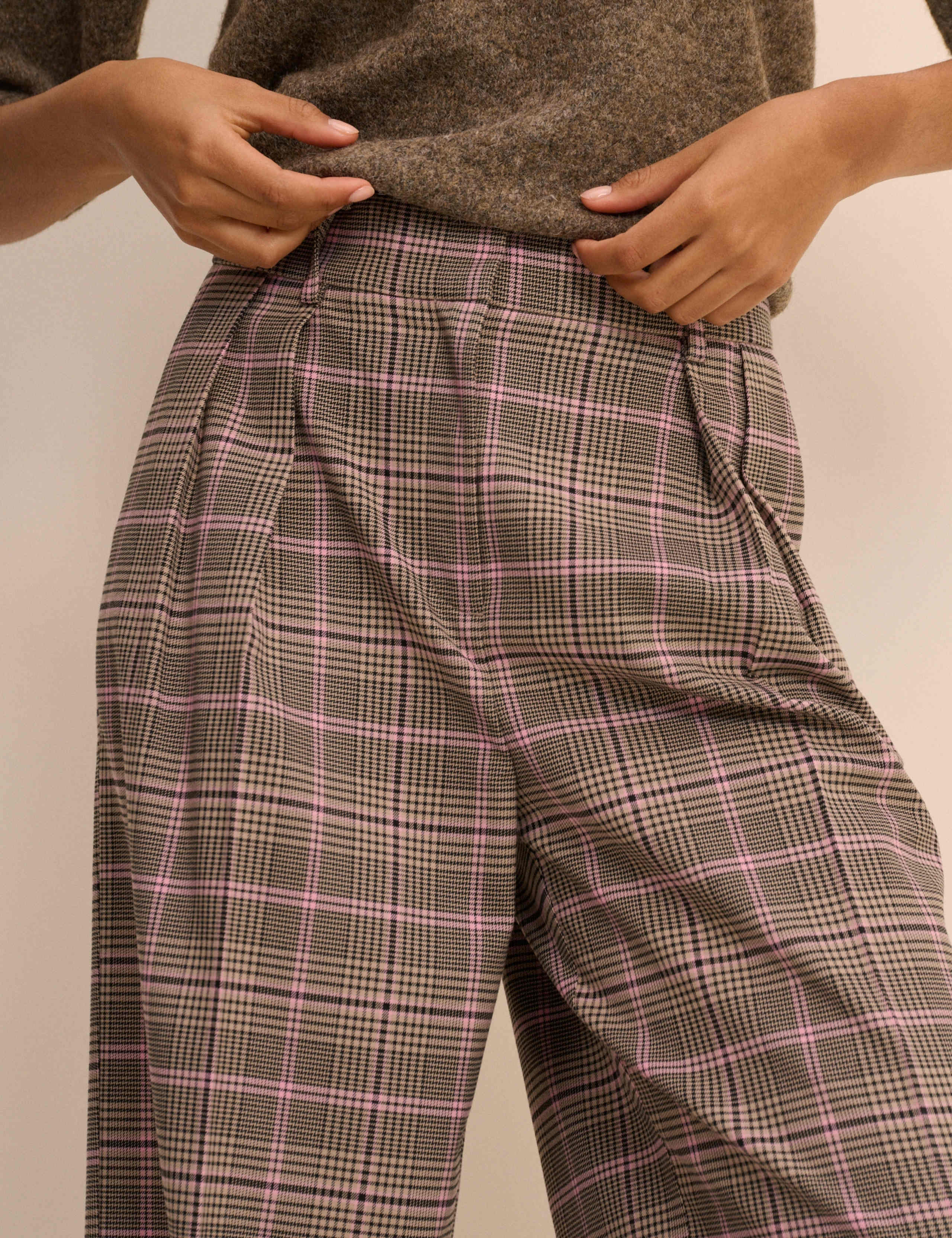 Checked Tailored Trousers 5 of 5