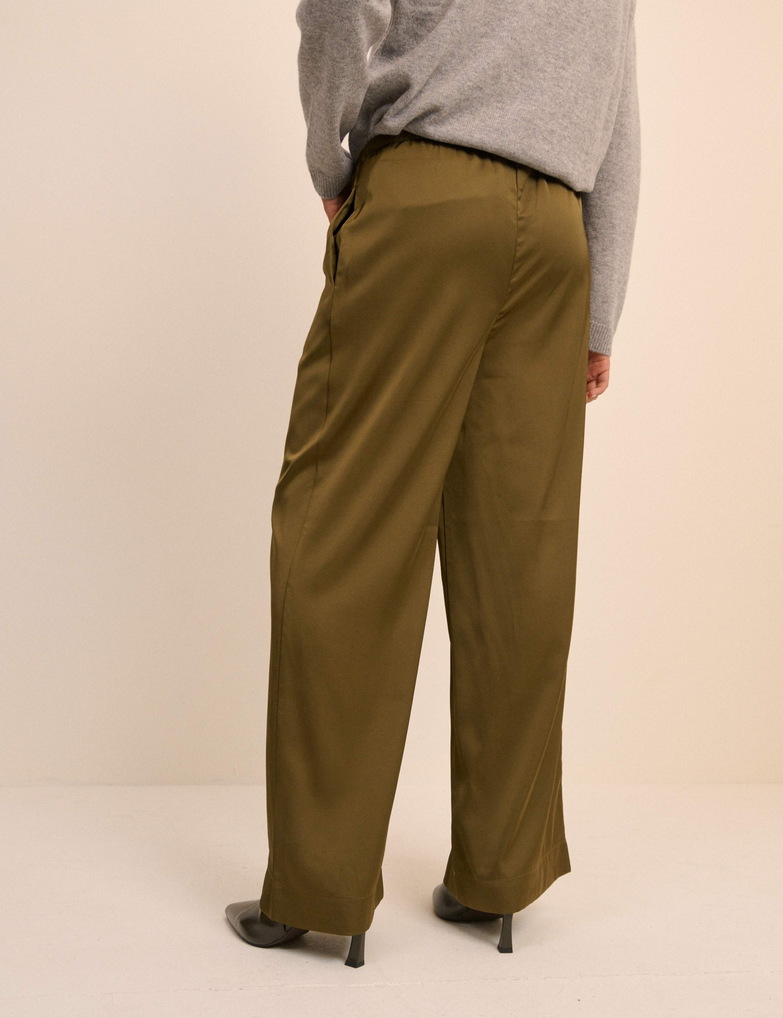 Drawstring Wide Leg Trousers 2 of 5
