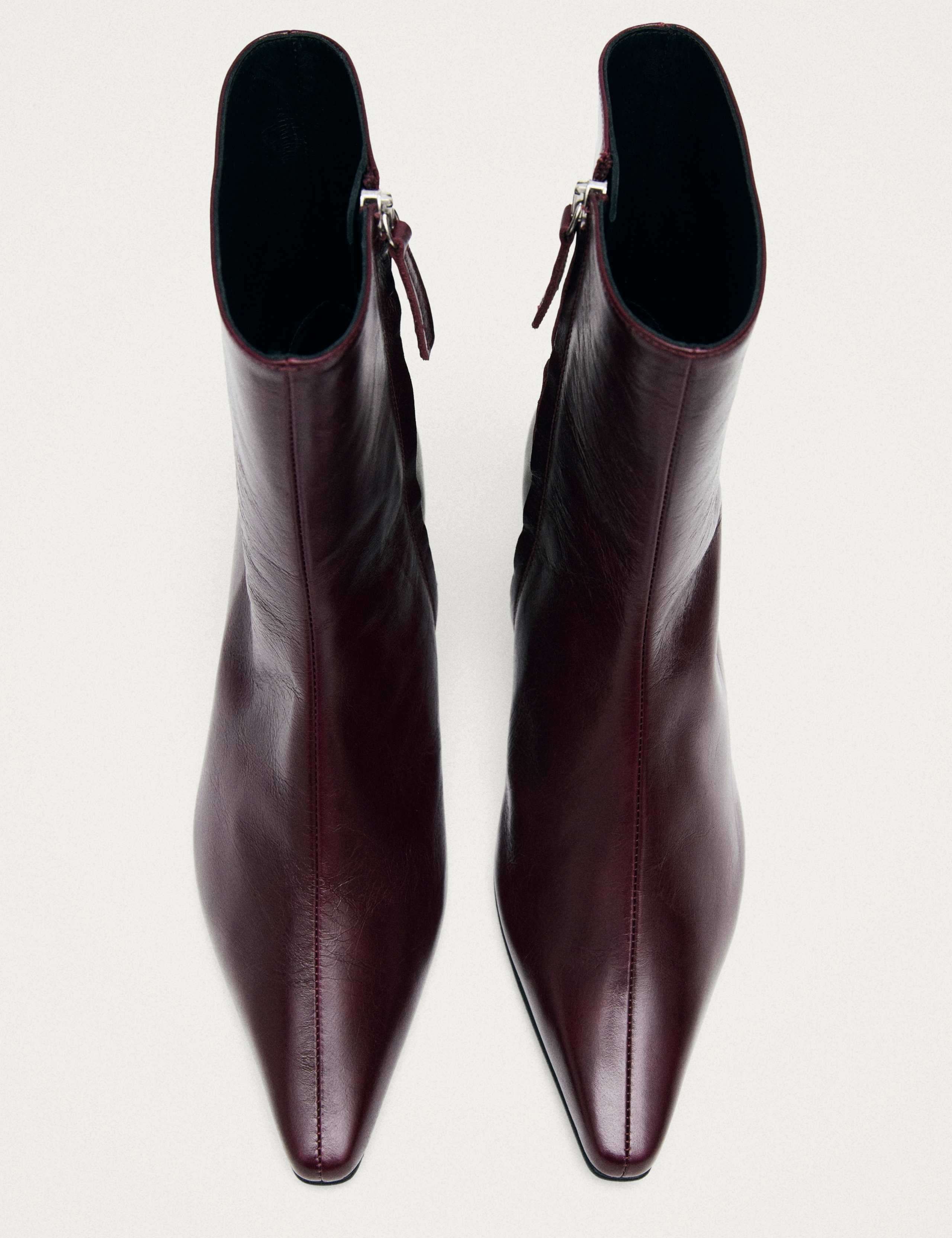 Ambar Rift Leather Pointed Ankle Boots 2 of 5