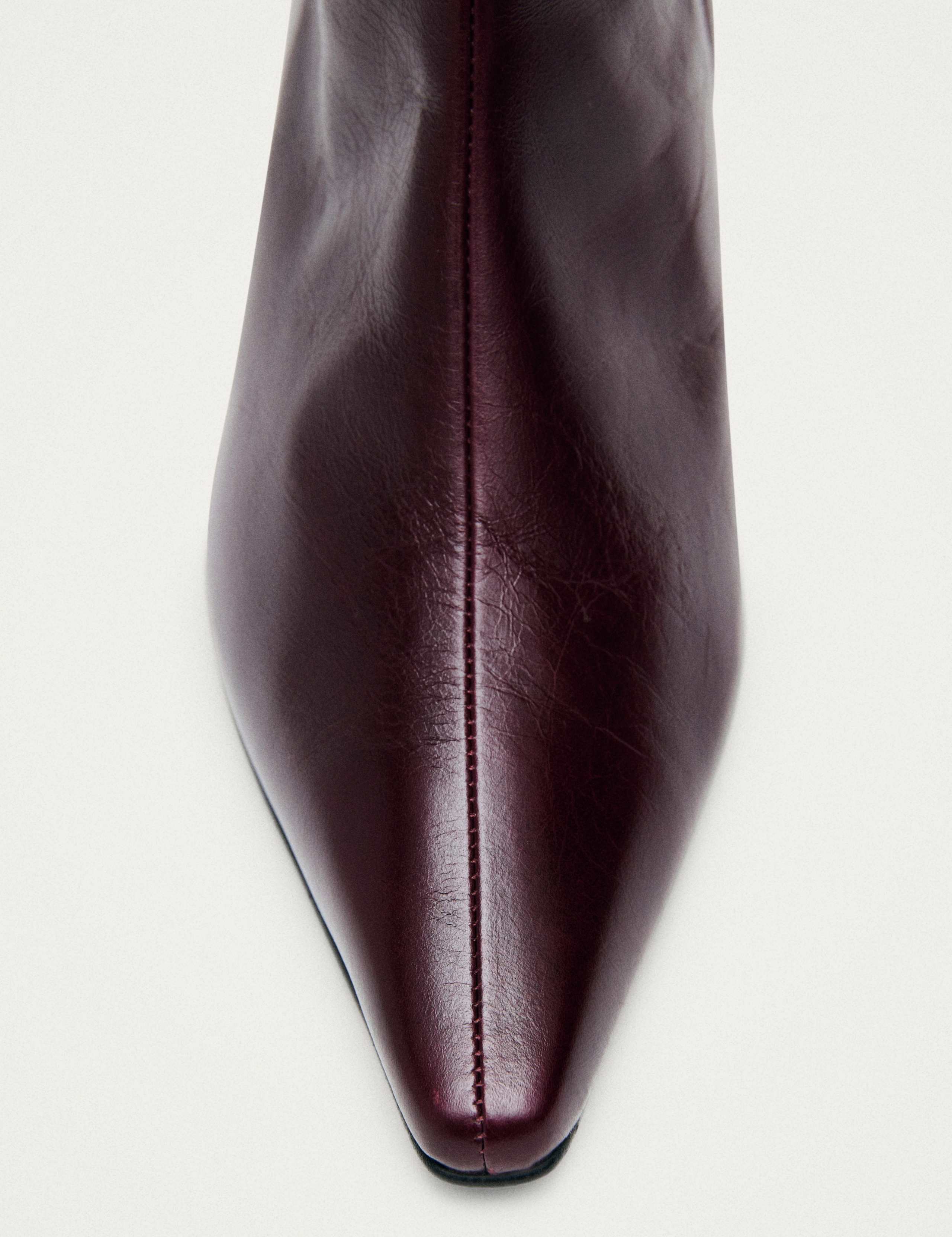 Ambar Rift Leather Pointed Ankle Boots 4 of 5