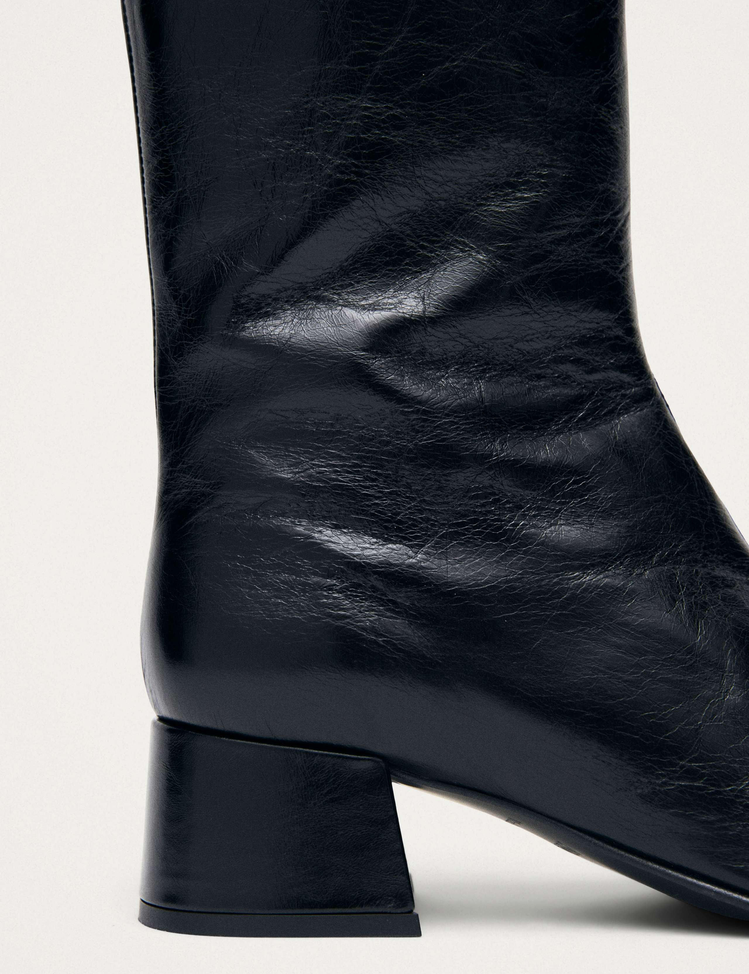 Berlin Rift Leather Block Heel Ankle Boots 3 of 5
