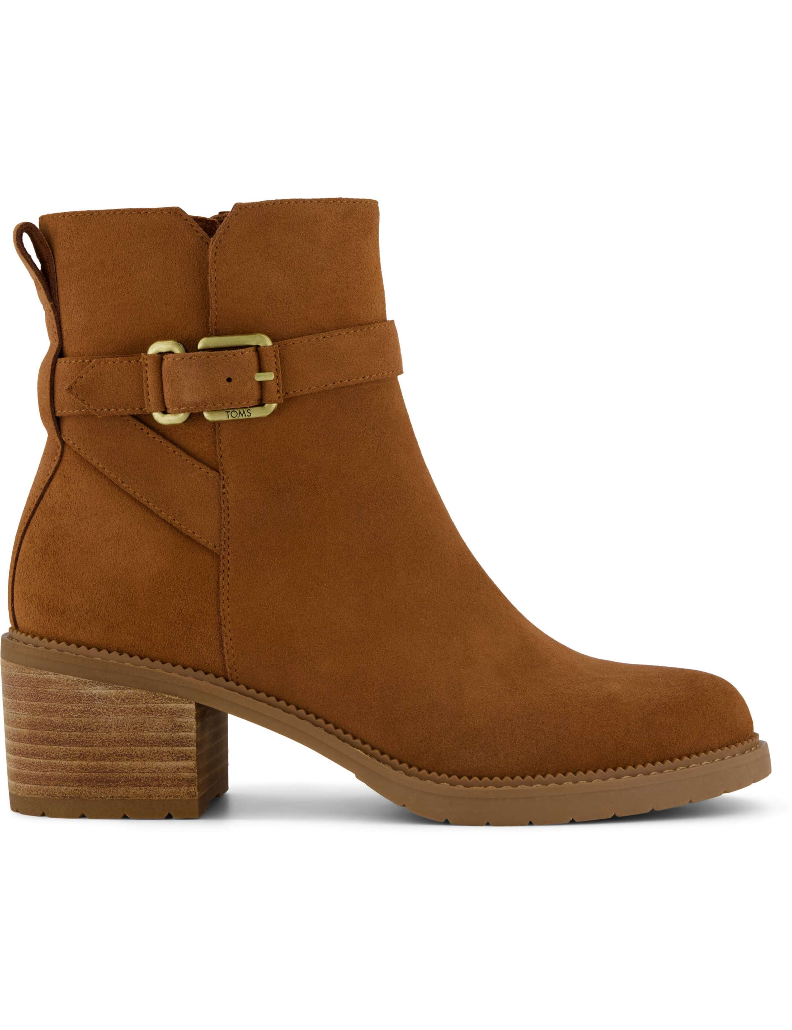 Hailey Suede Buckle Ankle Boots 1 of 7
