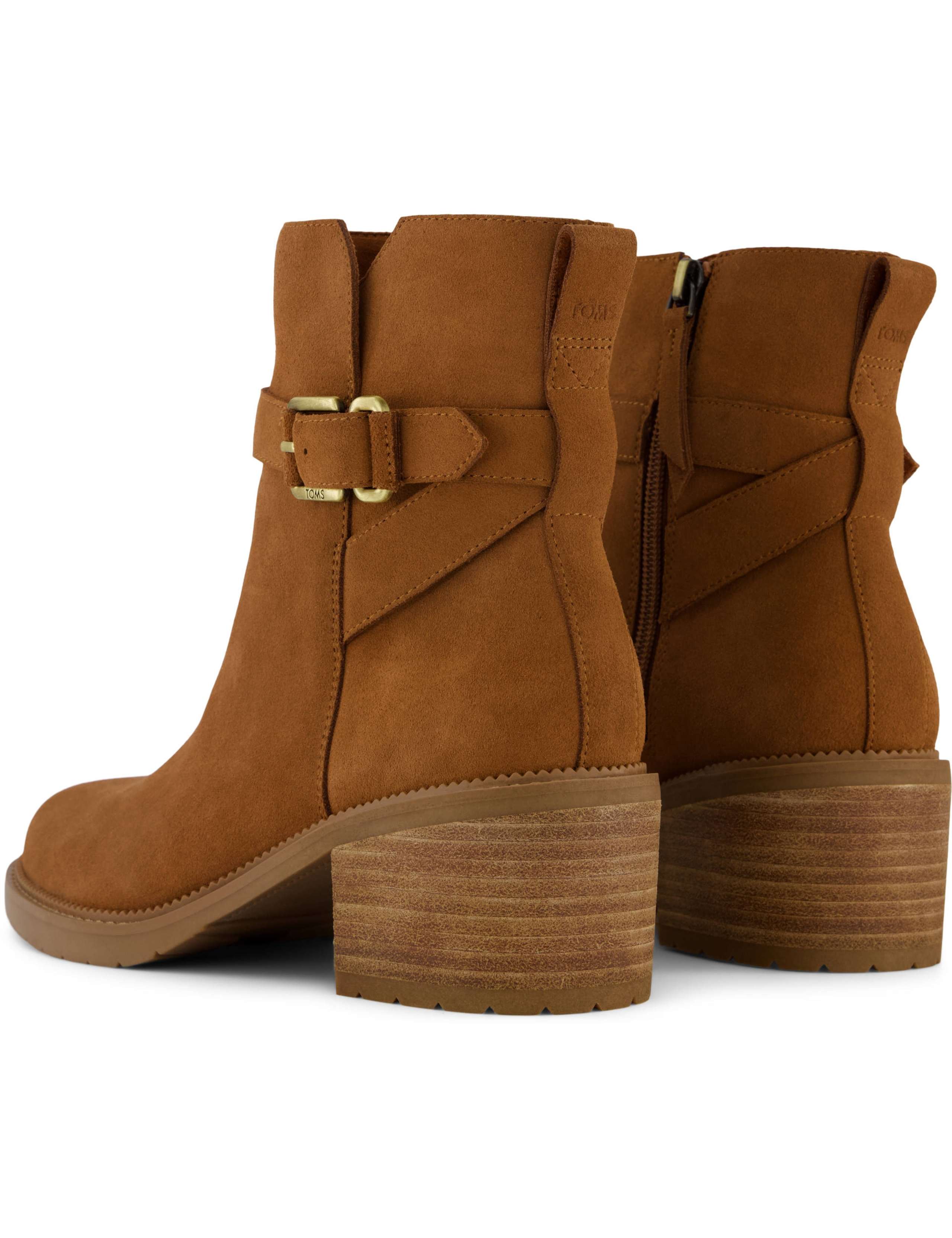 Hailey Suede Buckle Ankle Boots 5 of 7