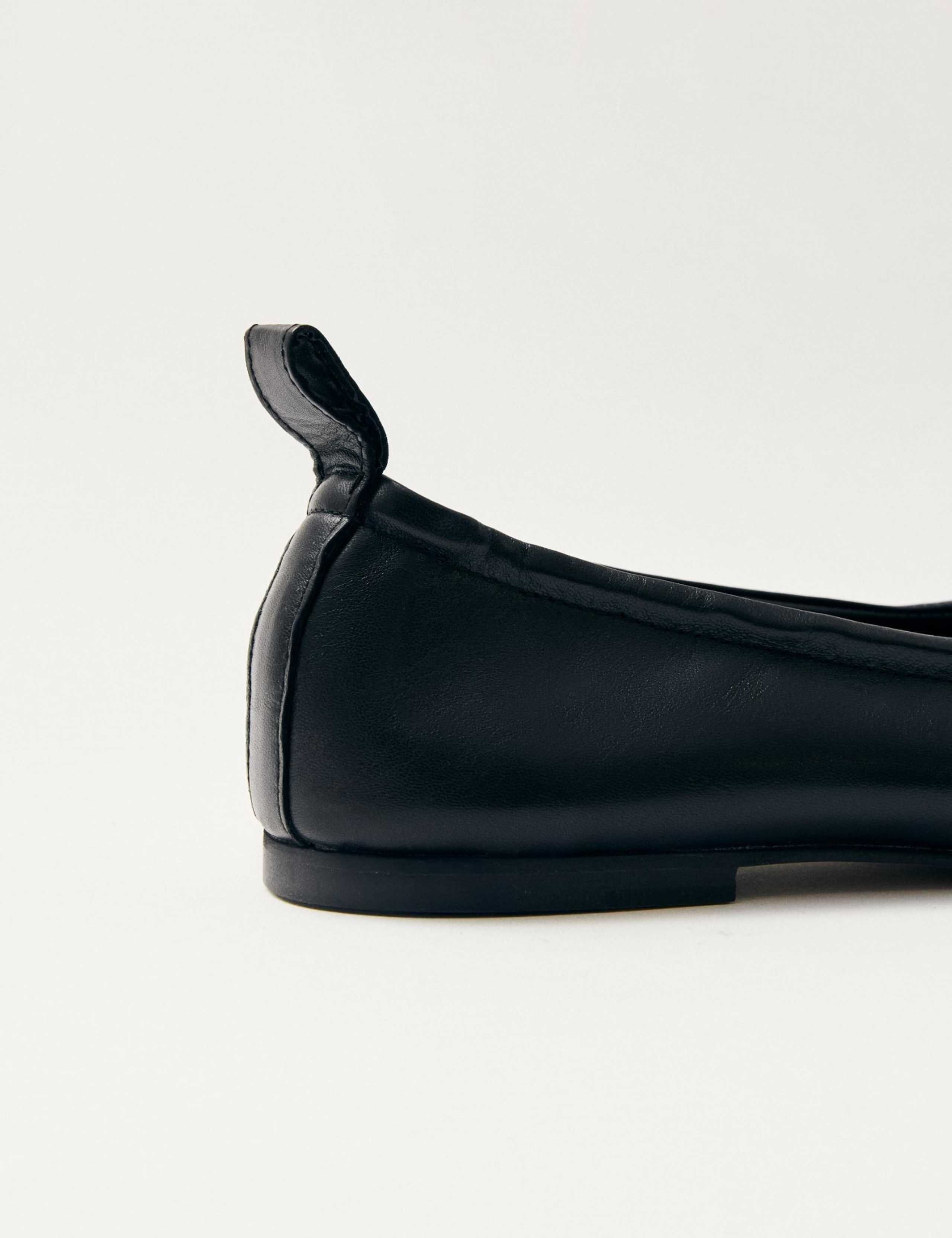 Rosalind Leather Tie Detail Ballet Pumps 6 of 6