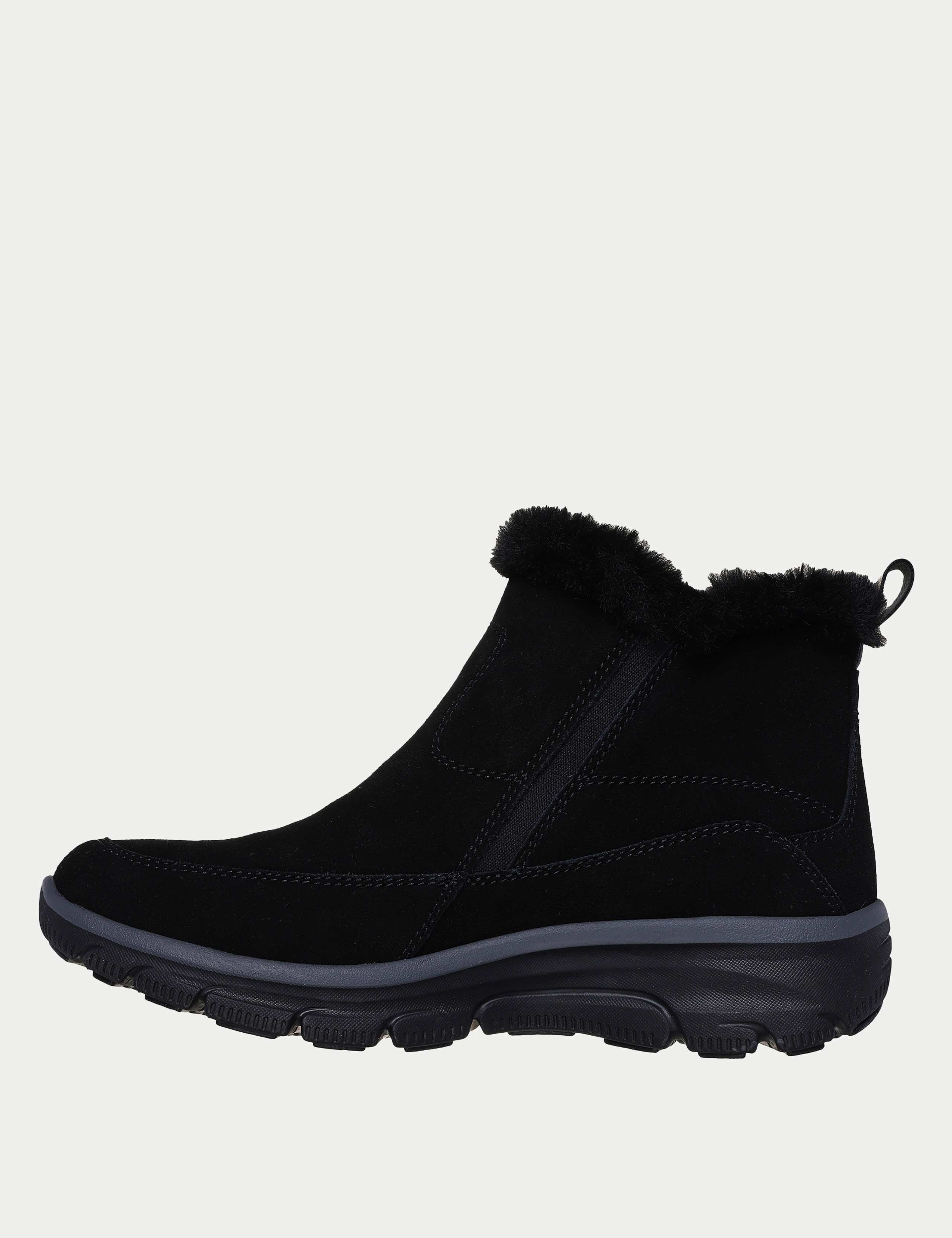 Wide Fit Easy Going Cool Zip! Leather Boots 4 of 5