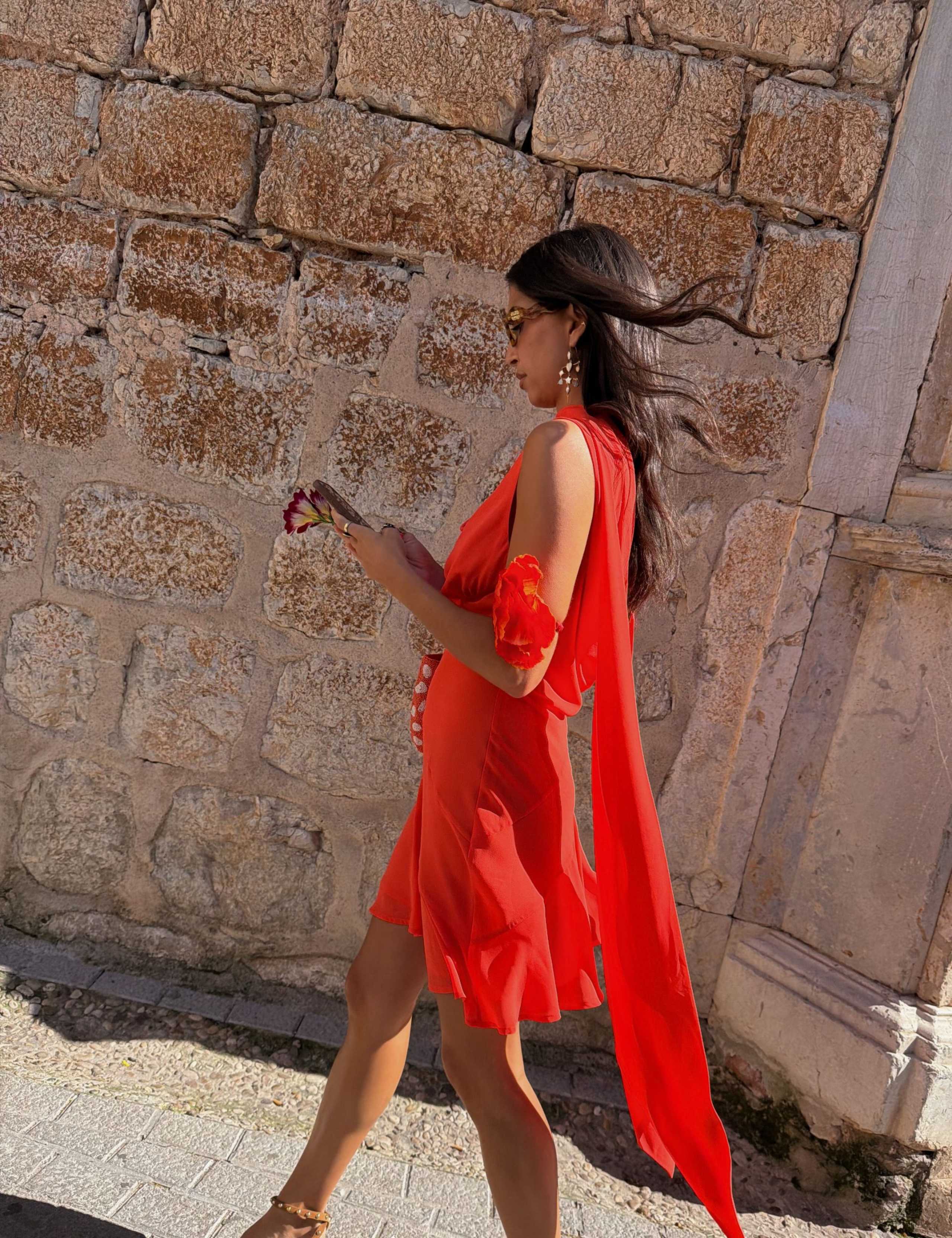 Tomato Mini Sophie Dress 2 of 3