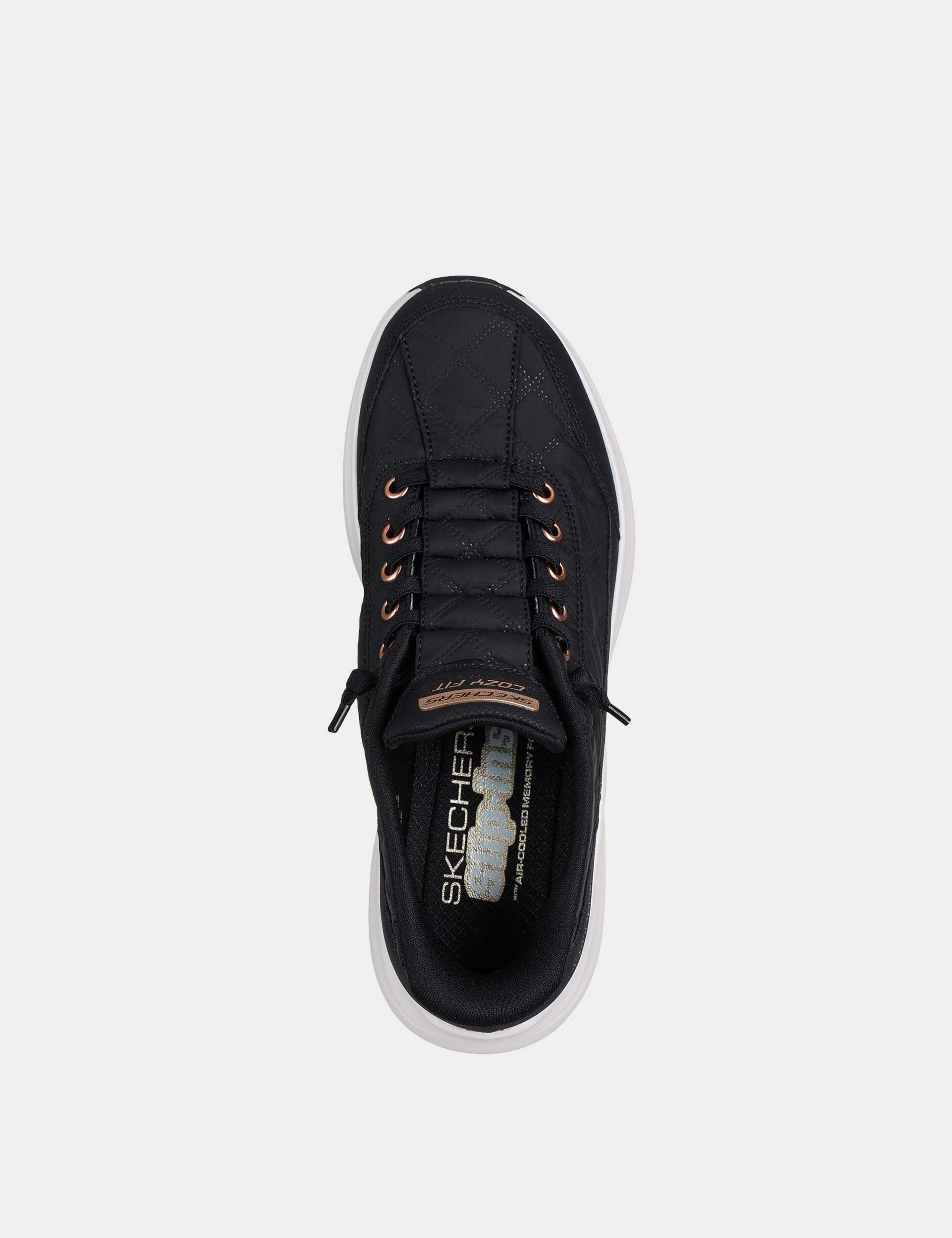 Knitted Lace Up Eyelet Detail Wide Fit Trainers 2 of 5