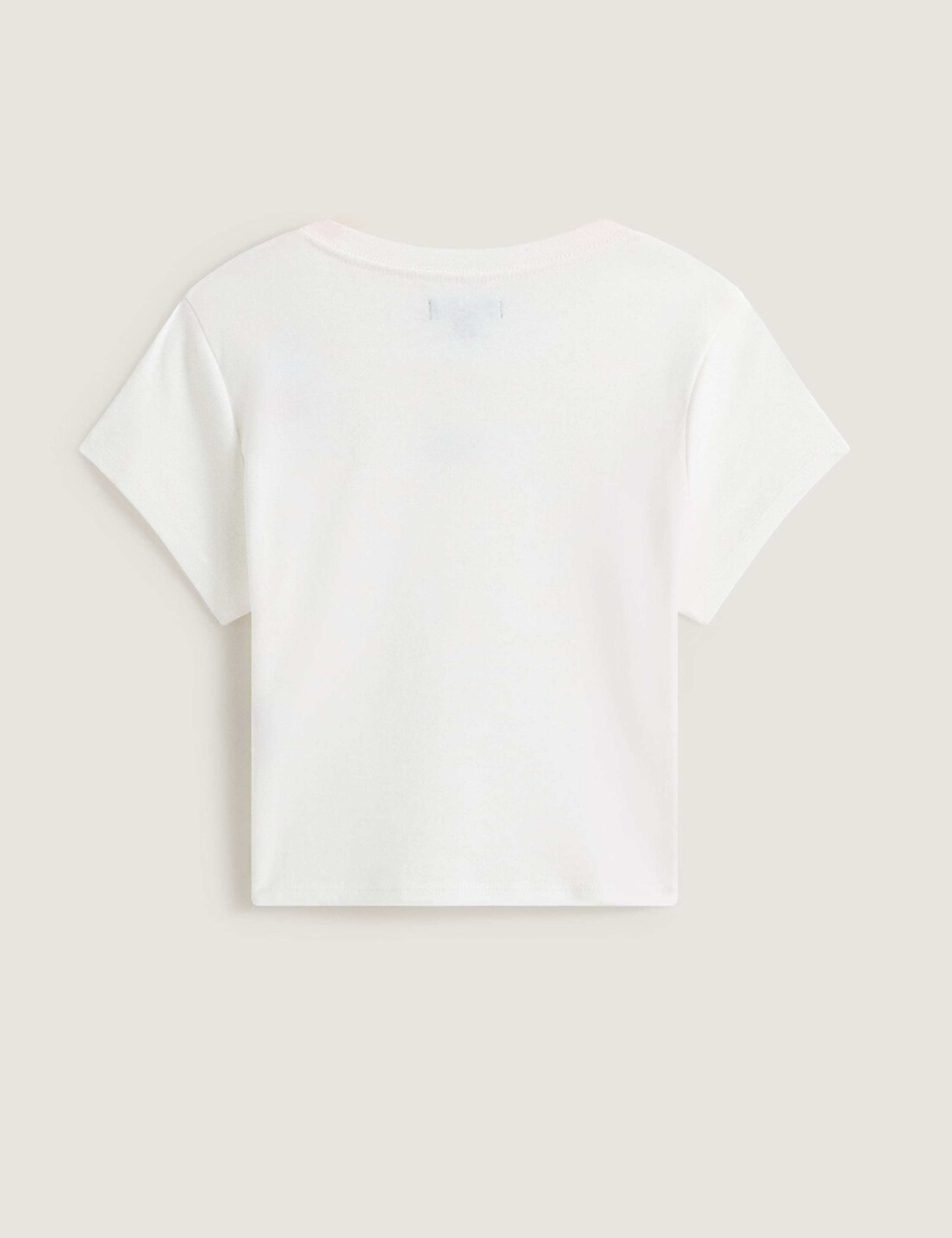 Cameron Pure Cotton Crew Neck T-Shirt 3 of 3