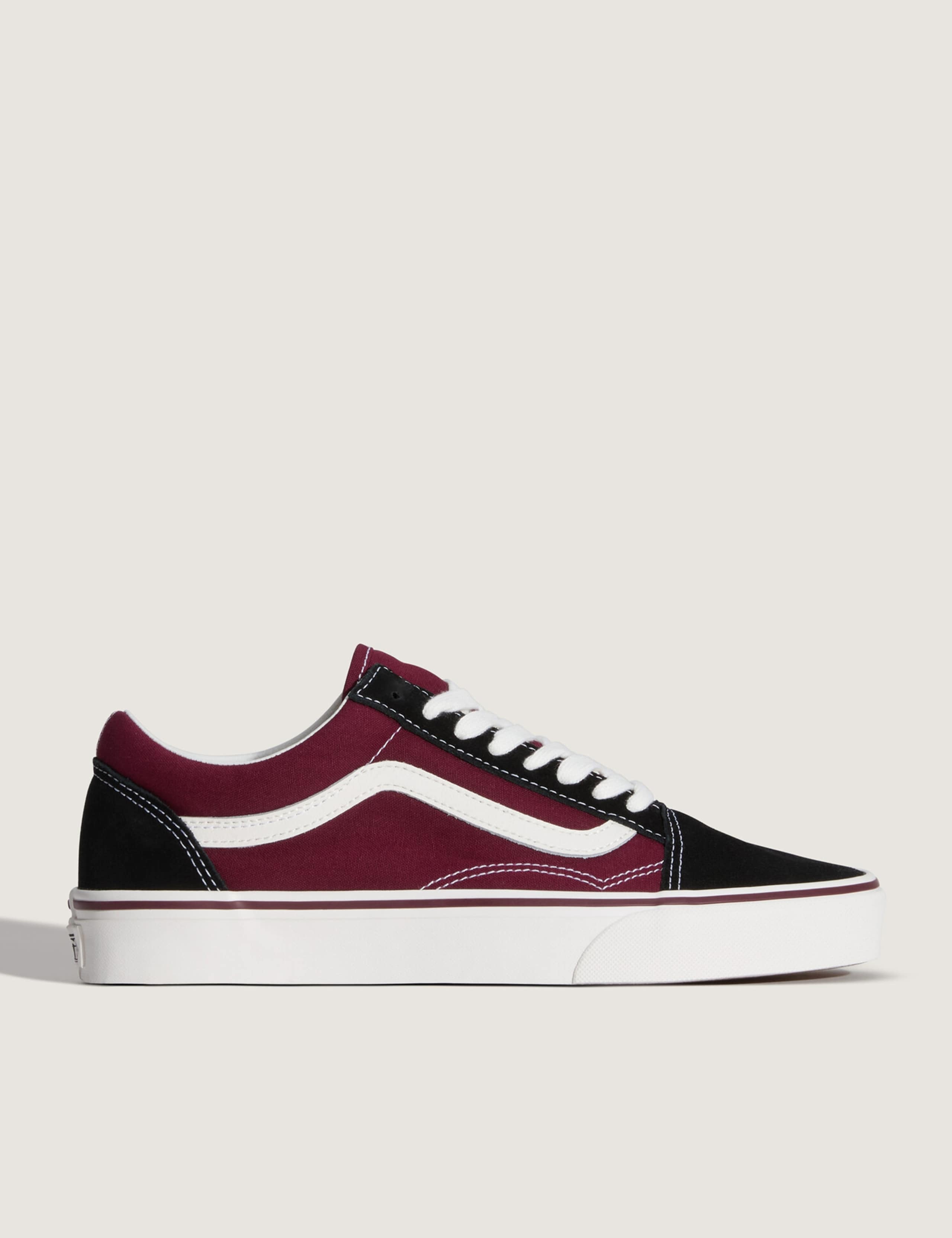 Old Skool Suede & Canvas Lace Up Trainers 1 of 5