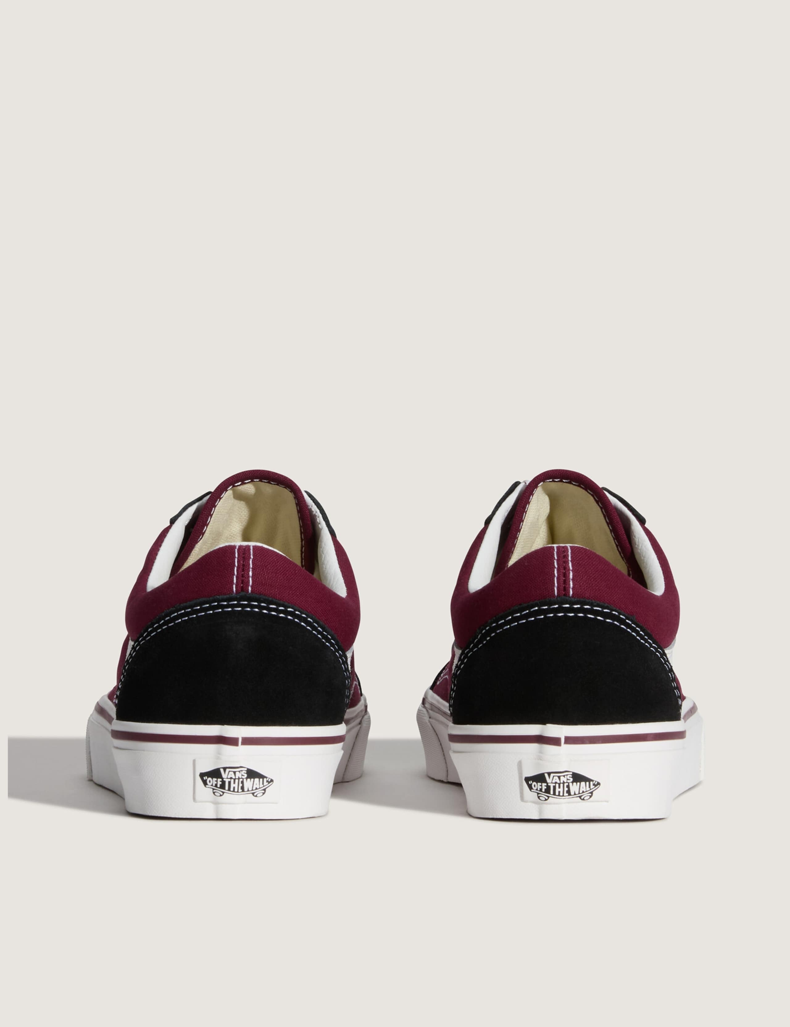 Old Skool Suede & Canvas Lace Up Trainers 5 of 5