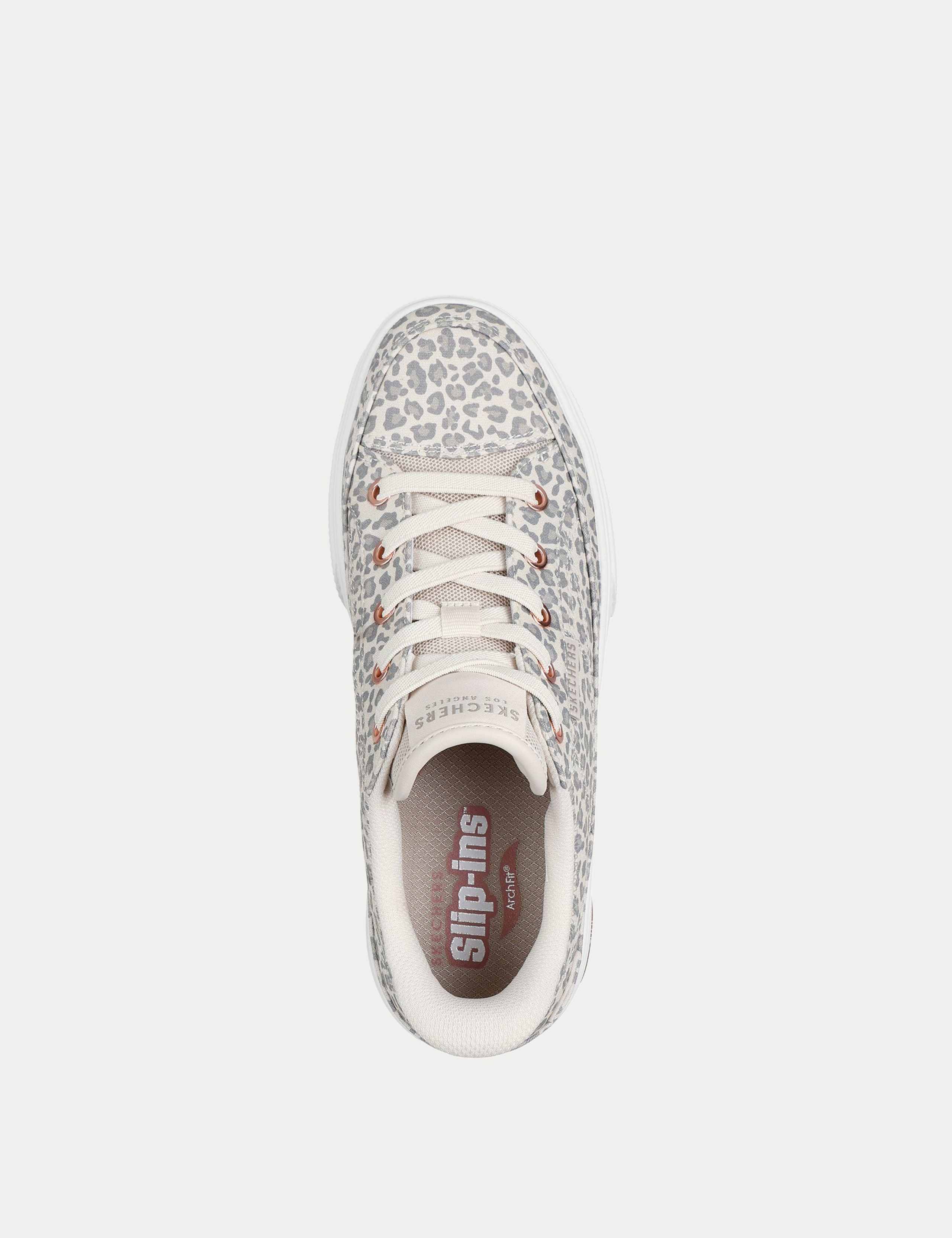Arch Fit Arcade Slip-Ins Leopard Canvas Trainers 2 of 5