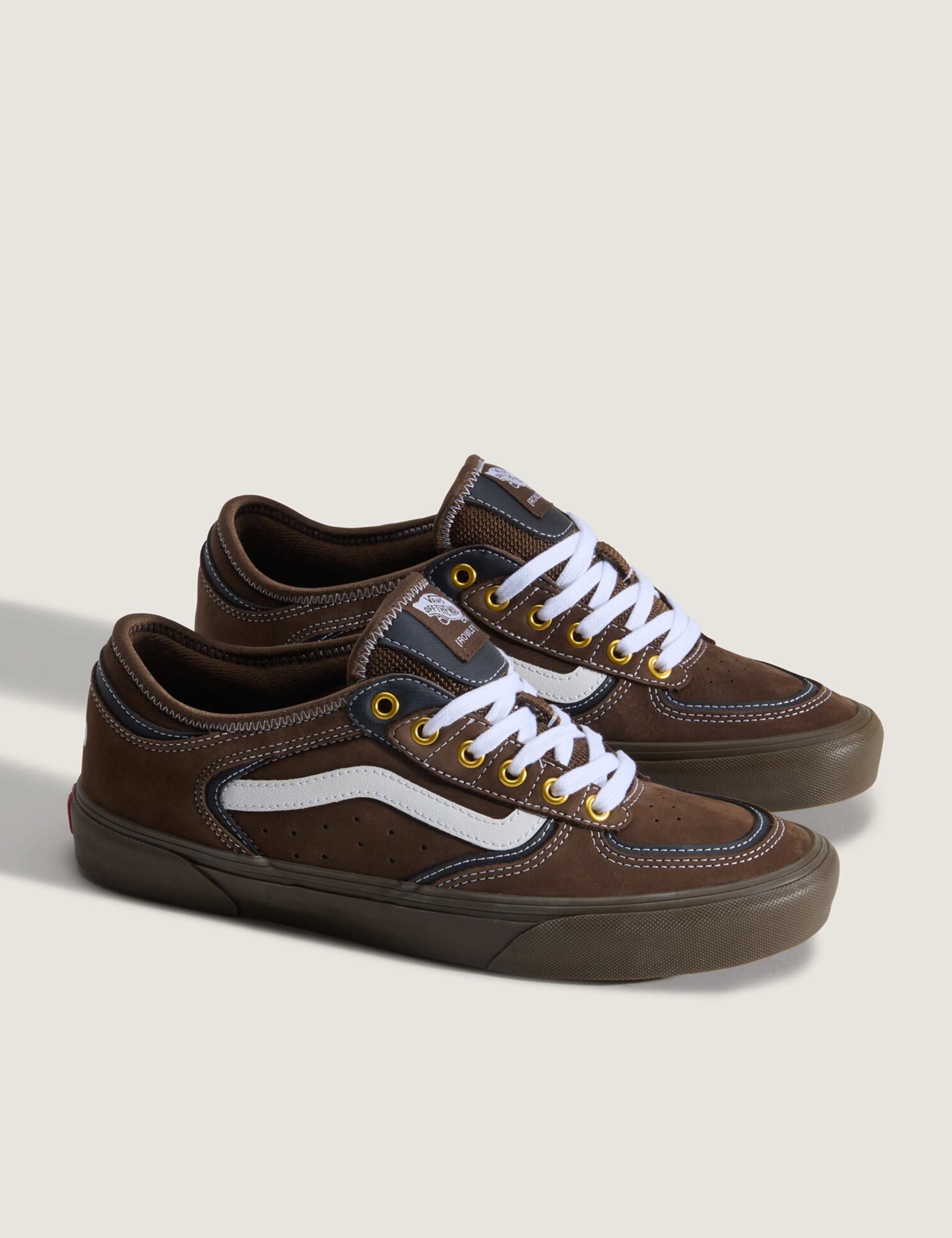 Rowley Classic Suede Lace Up Trainers 2 of 6
