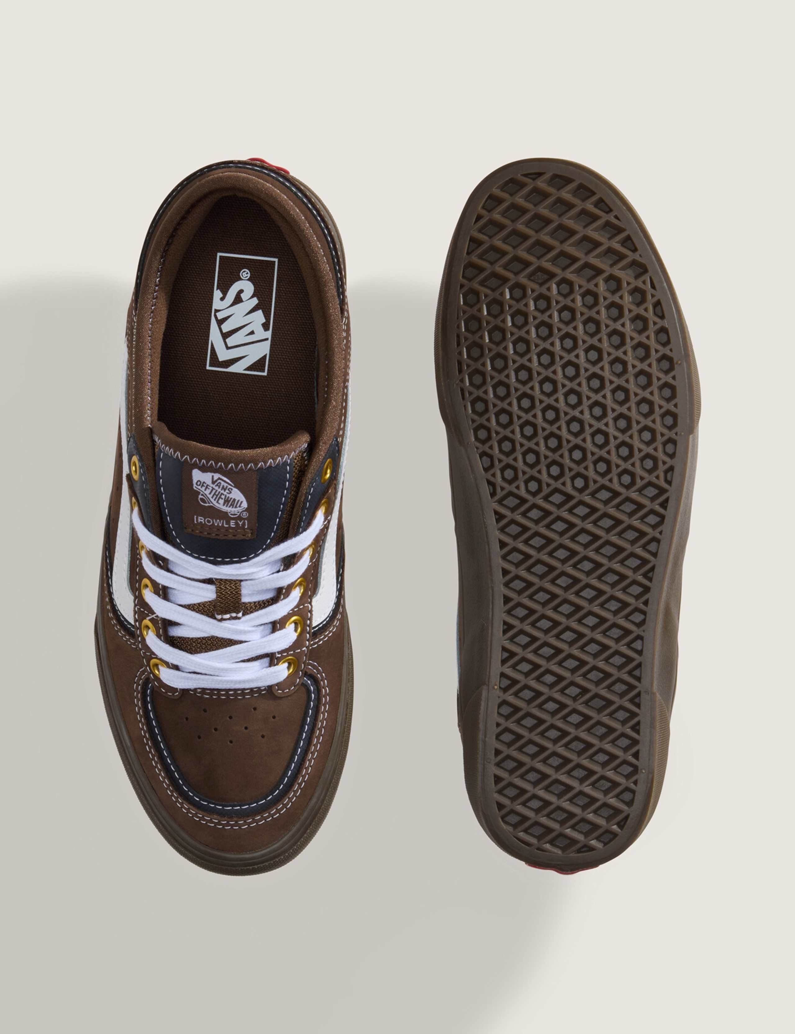 Rowley Classic Suede Lace Up Trainers 3 of 6